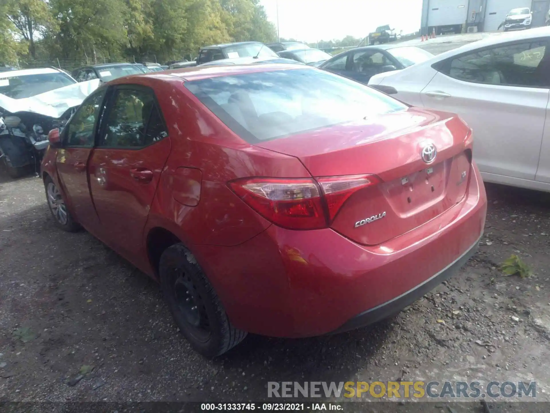 3 Photograph of a damaged car 5YFBURHE7KP896565 TOYOTA COROLLA 2019