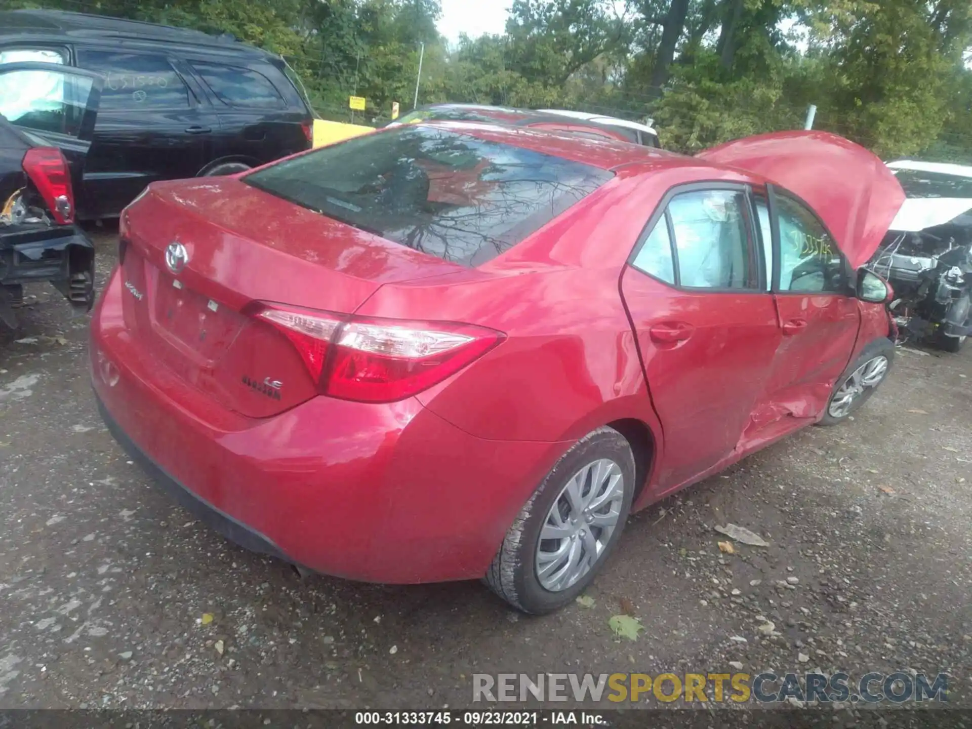 4 Photograph of a damaged car 5YFBURHE7KP896565 TOYOTA COROLLA 2019