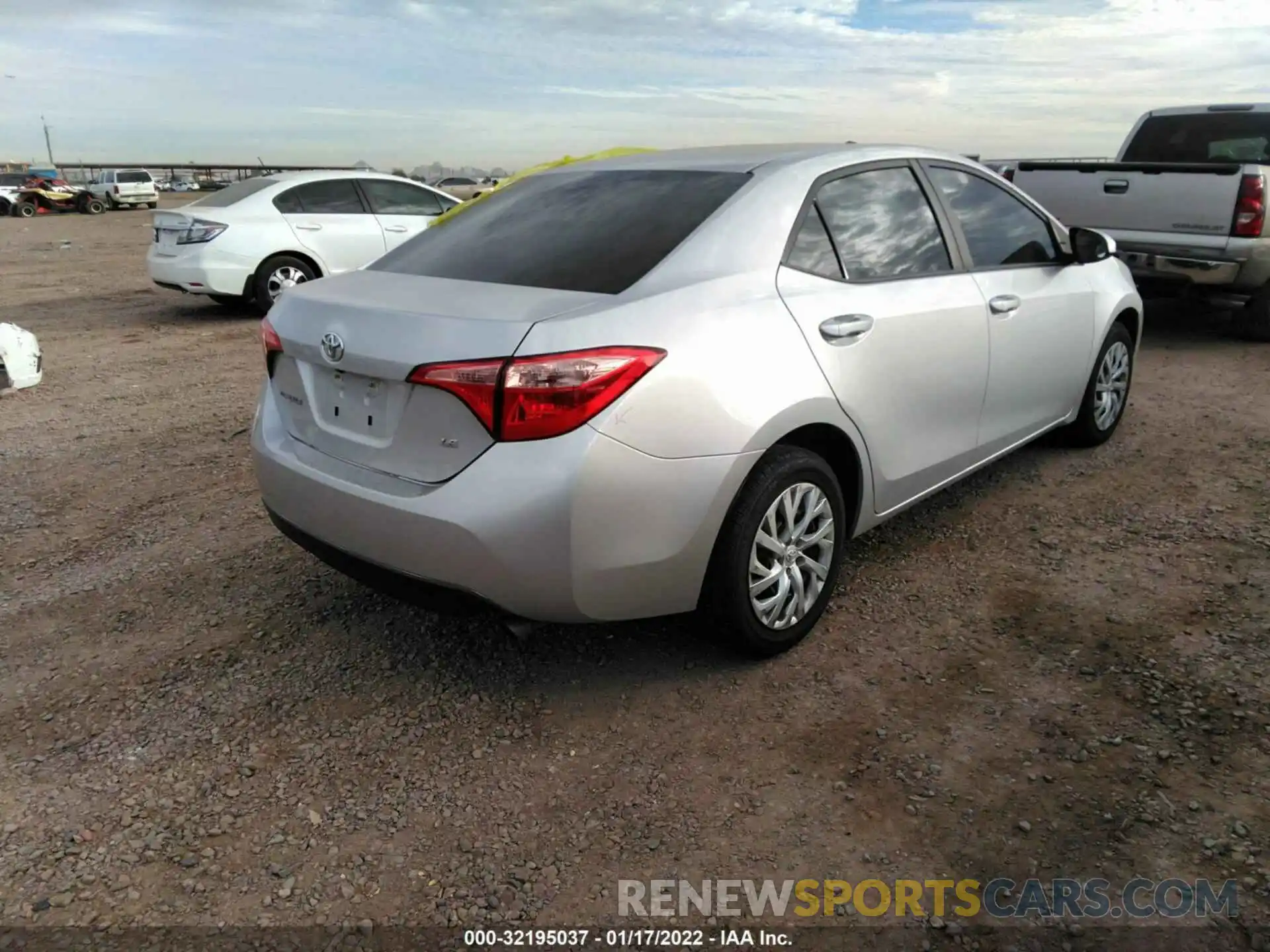 4 Photograph of a damaged car 5YFBURHE7KP896971 TOYOTA COROLLA 2019