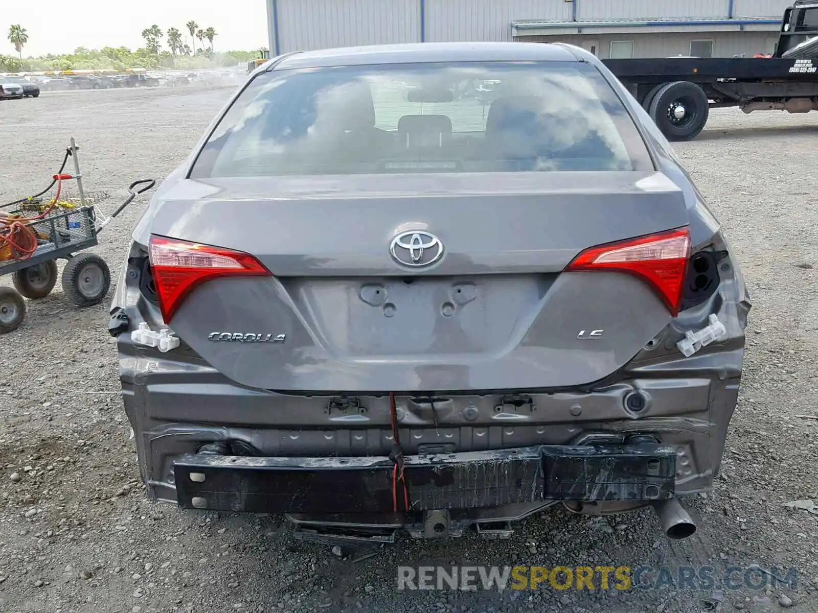 9 Photograph of a damaged car 5YFBURHE7KP897411 TOYOTA COROLLA 2019