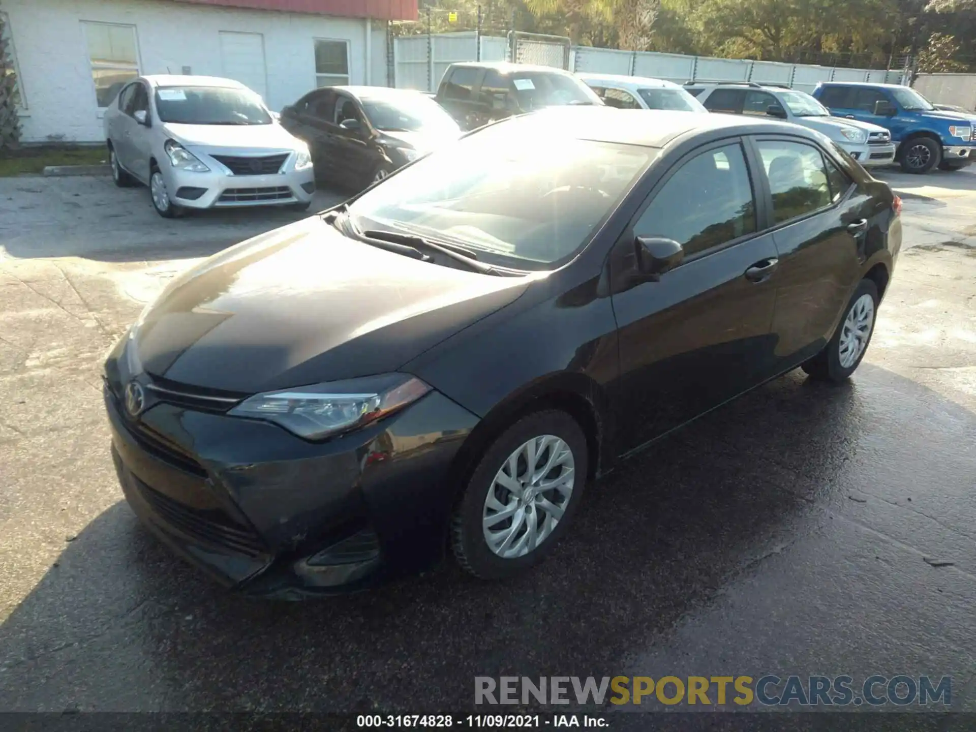 2 Photograph of a damaged car 5YFBURHE7KP897439 TOYOTA COROLLA 2019