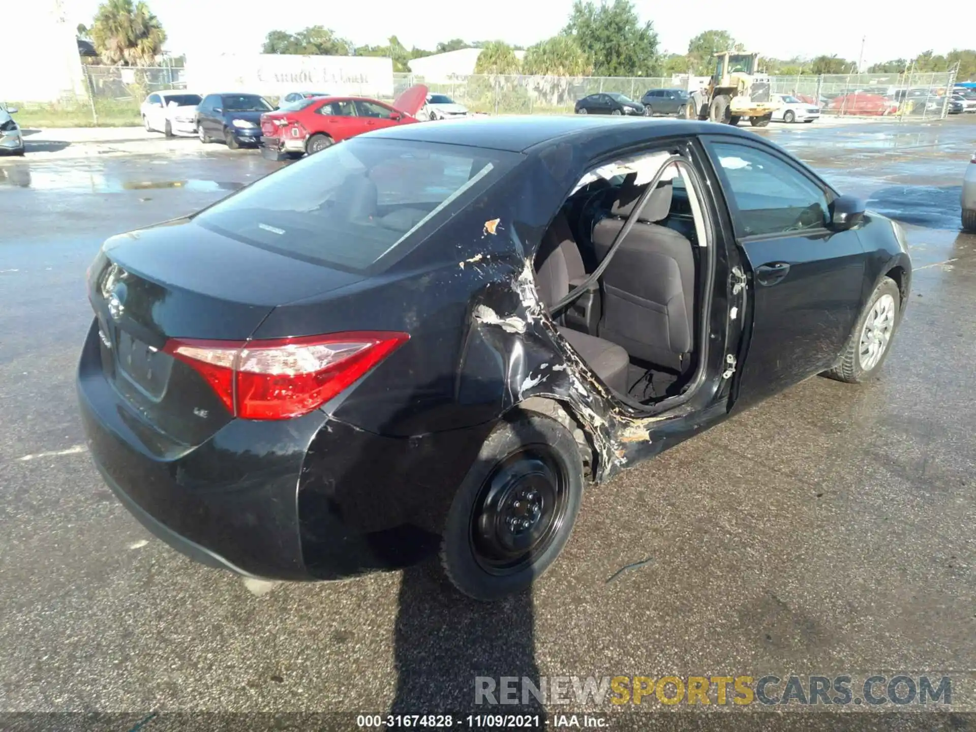 4 Photograph of a damaged car 5YFBURHE7KP897439 TOYOTA COROLLA 2019