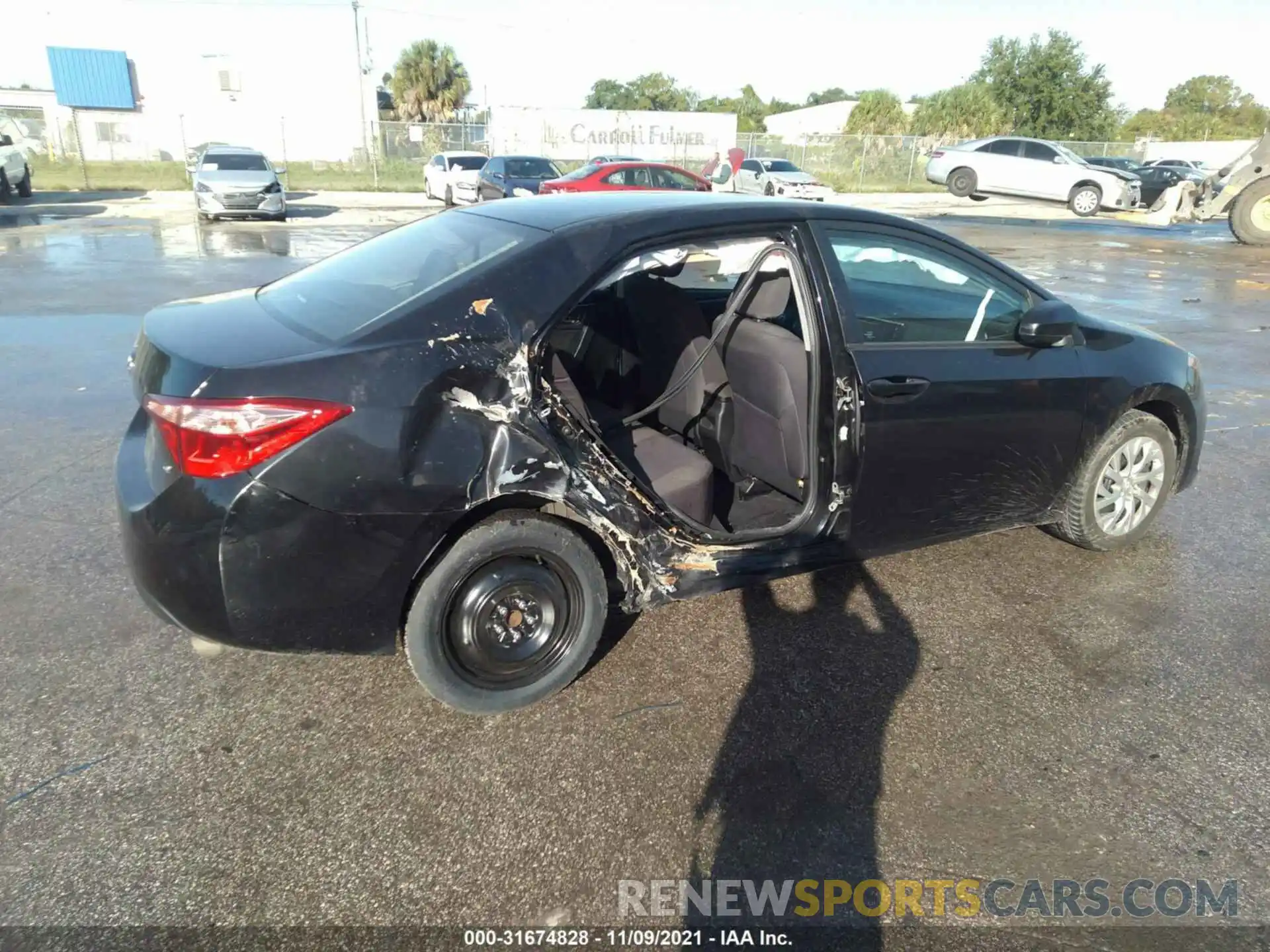 6 Photograph of a damaged car 5YFBURHE7KP897439 TOYOTA COROLLA 2019