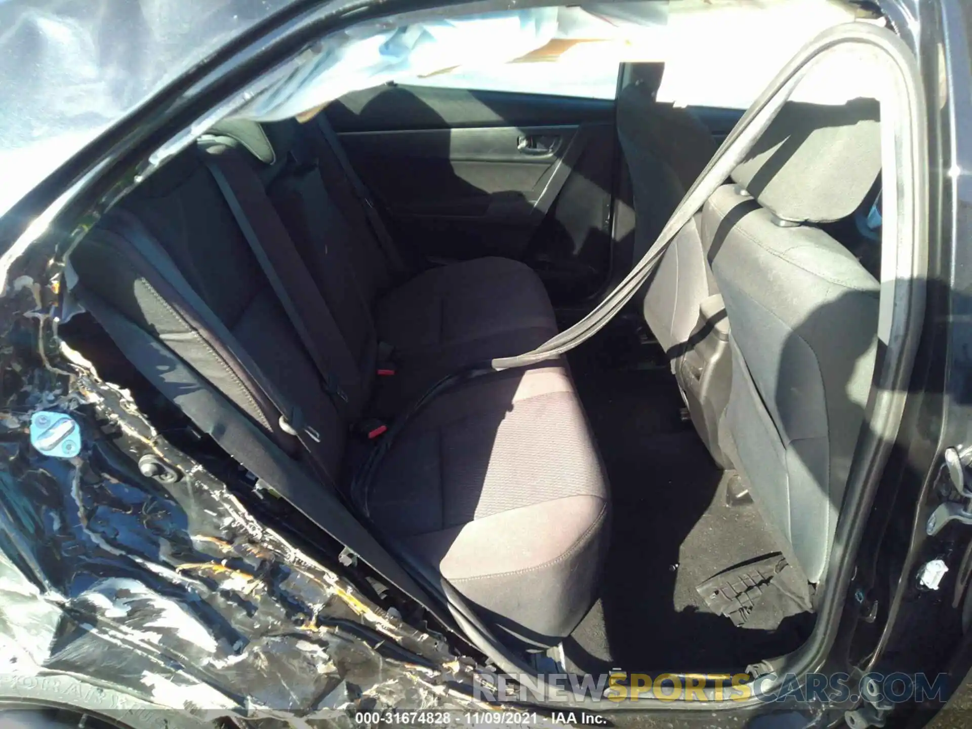 8 Photograph of a damaged car 5YFBURHE7KP897439 TOYOTA COROLLA 2019