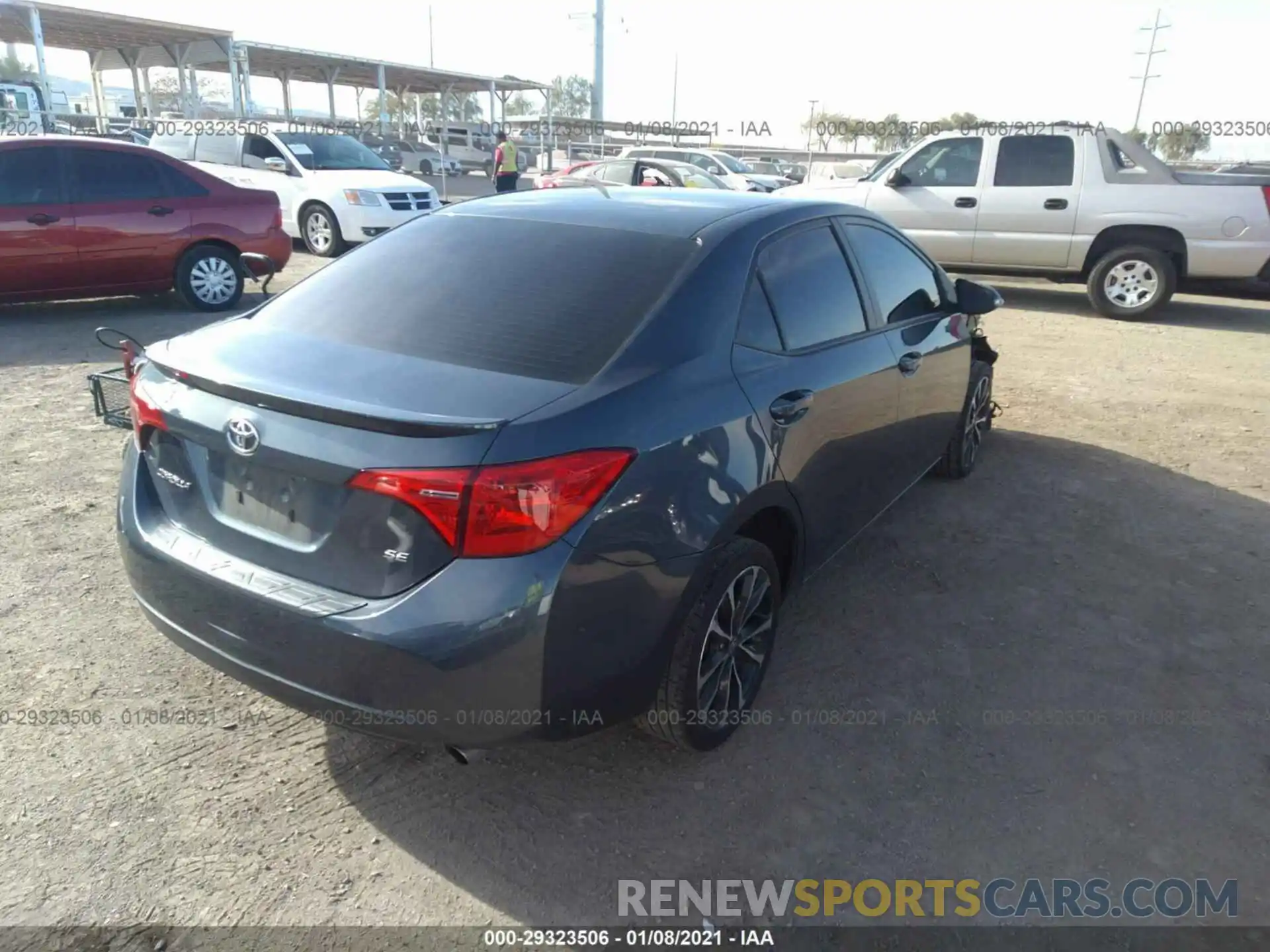 4 Photograph of a damaged car 5YFBURHE7KP897599 TOYOTA COROLLA 2019