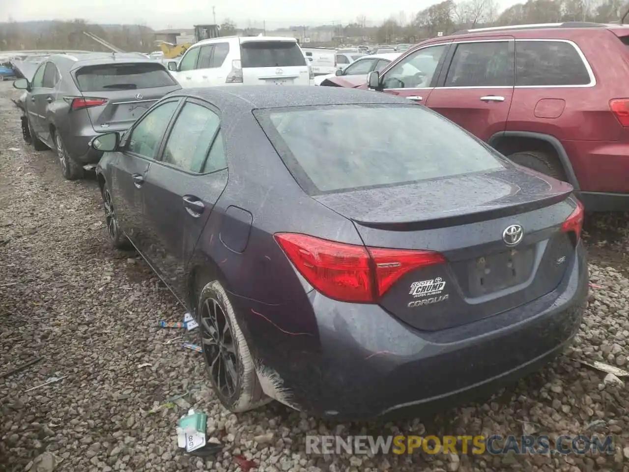 3 Photograph of a damaged car 5YFBURHE7KP897621 TOYOTA COROLLA 2019