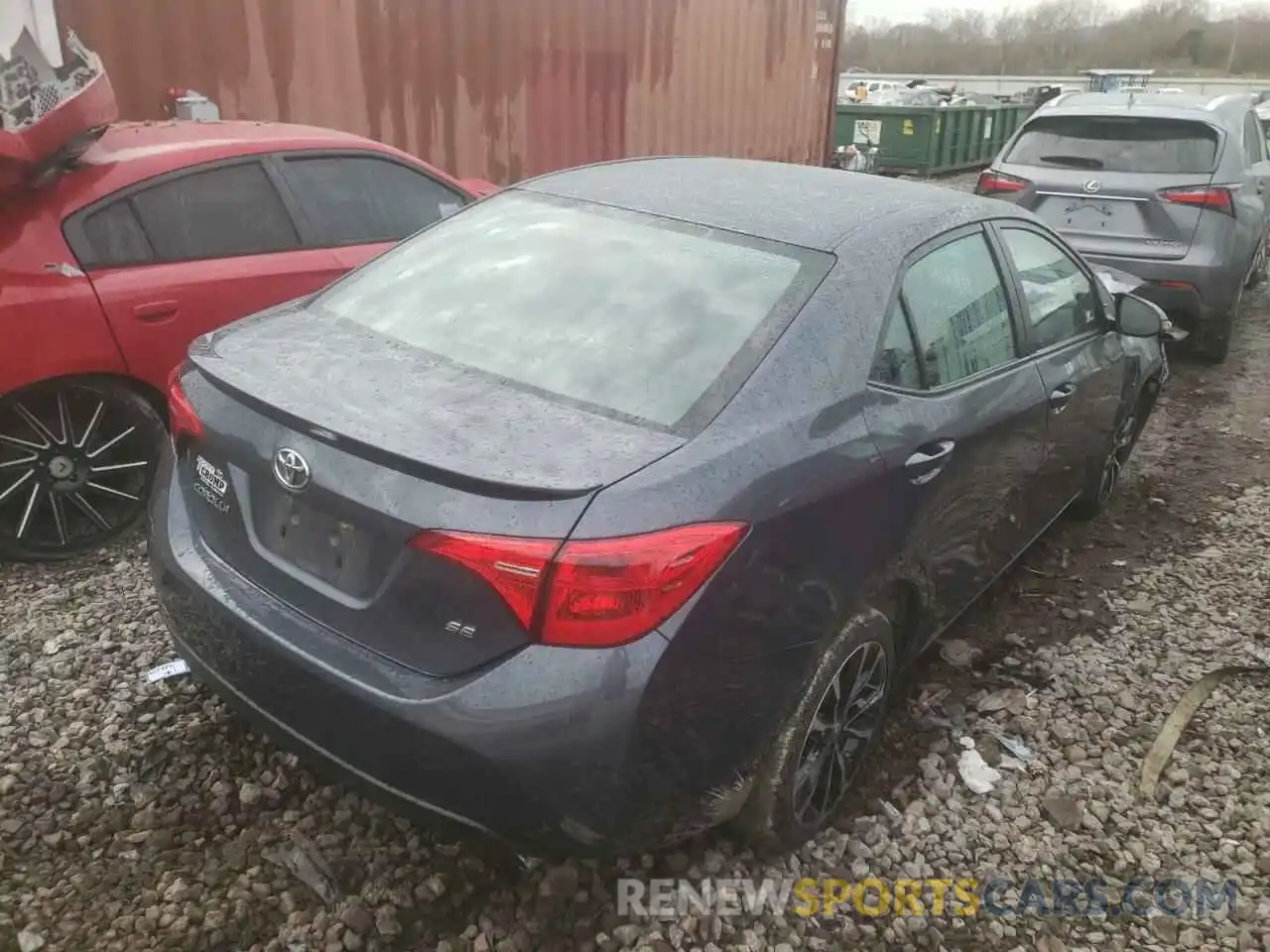 4 Photograph of a damaged car 5YFBURHE7KP897621 TOYOTA COROLLA 2019