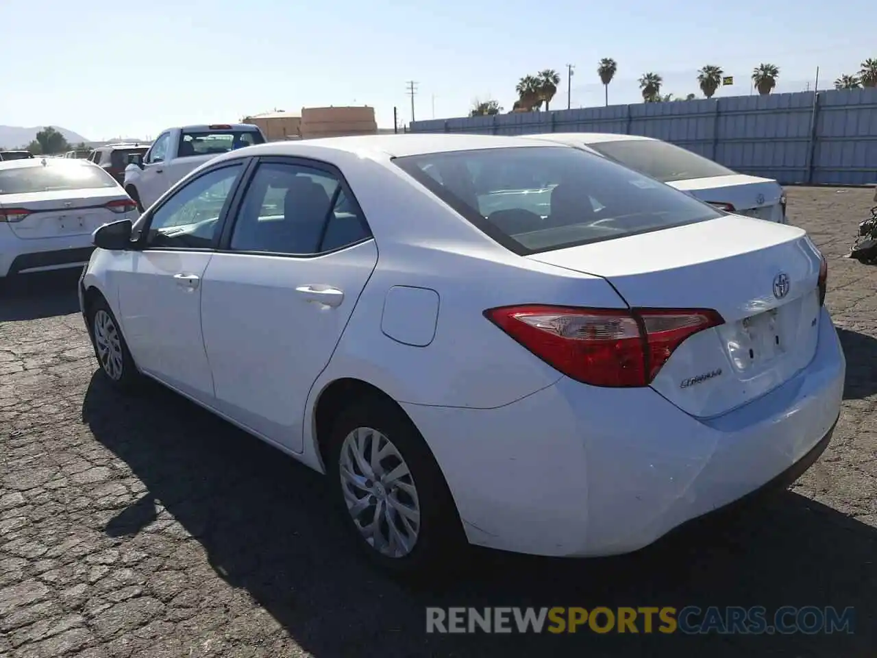 3 Photograph of a damaged car 5YFBURHE7KP897702 TOYOTA COROLLA 2019