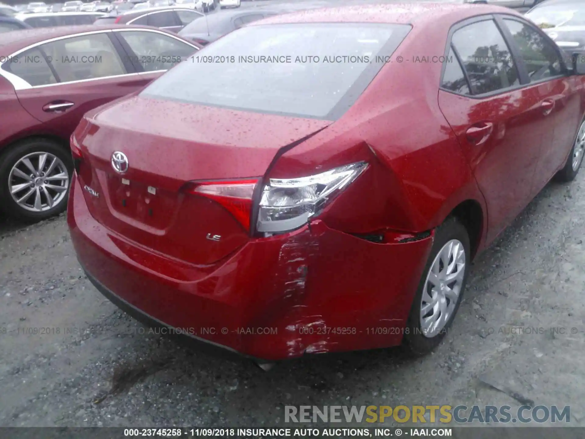 4 Photograph of a damaged car 5YFBURHE7KP897800 Toyota Corolla 2019