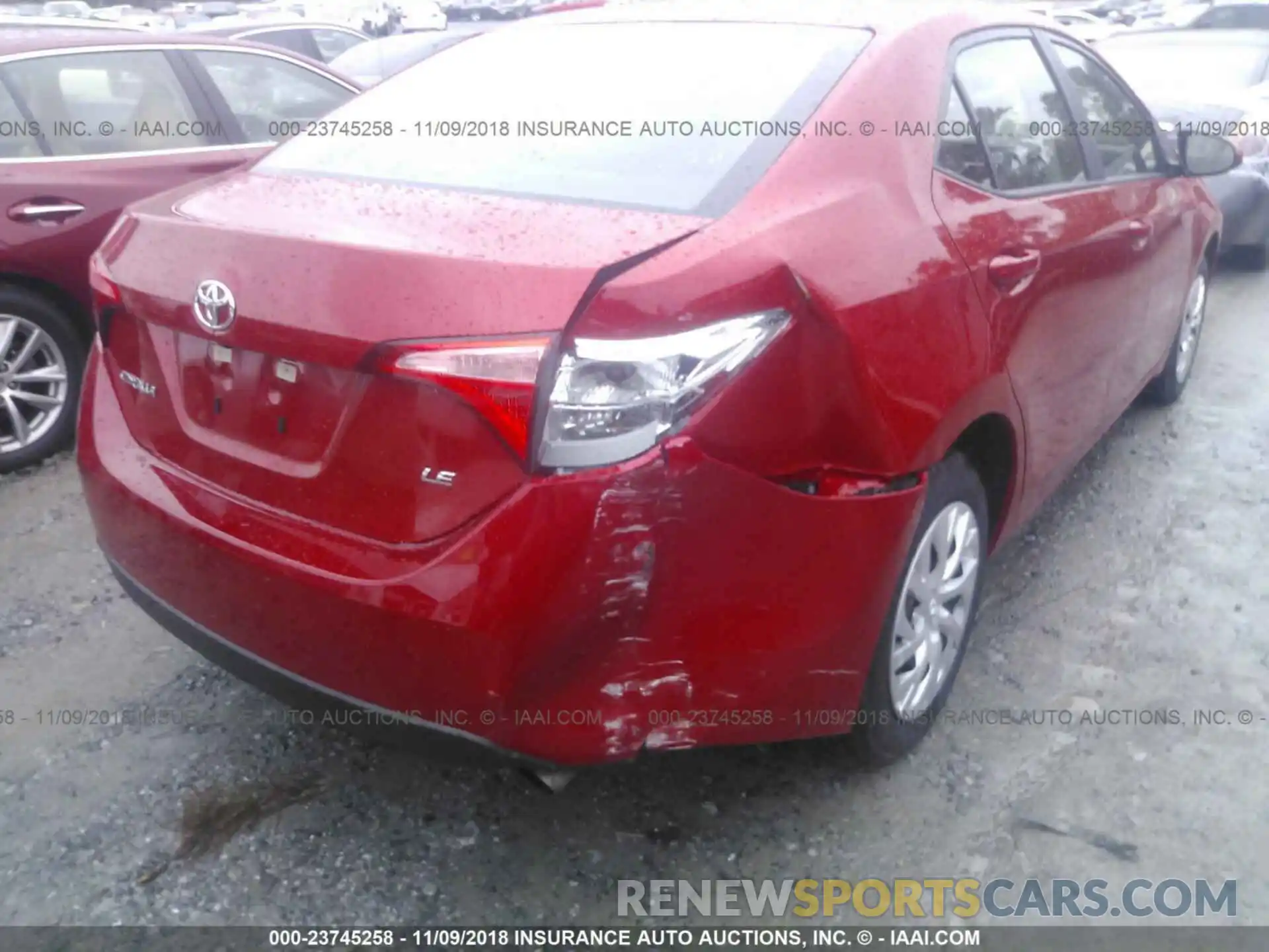 6 Photograph of a damaged car 5YFBURHE7KP897800 Toyota Corolla 2019