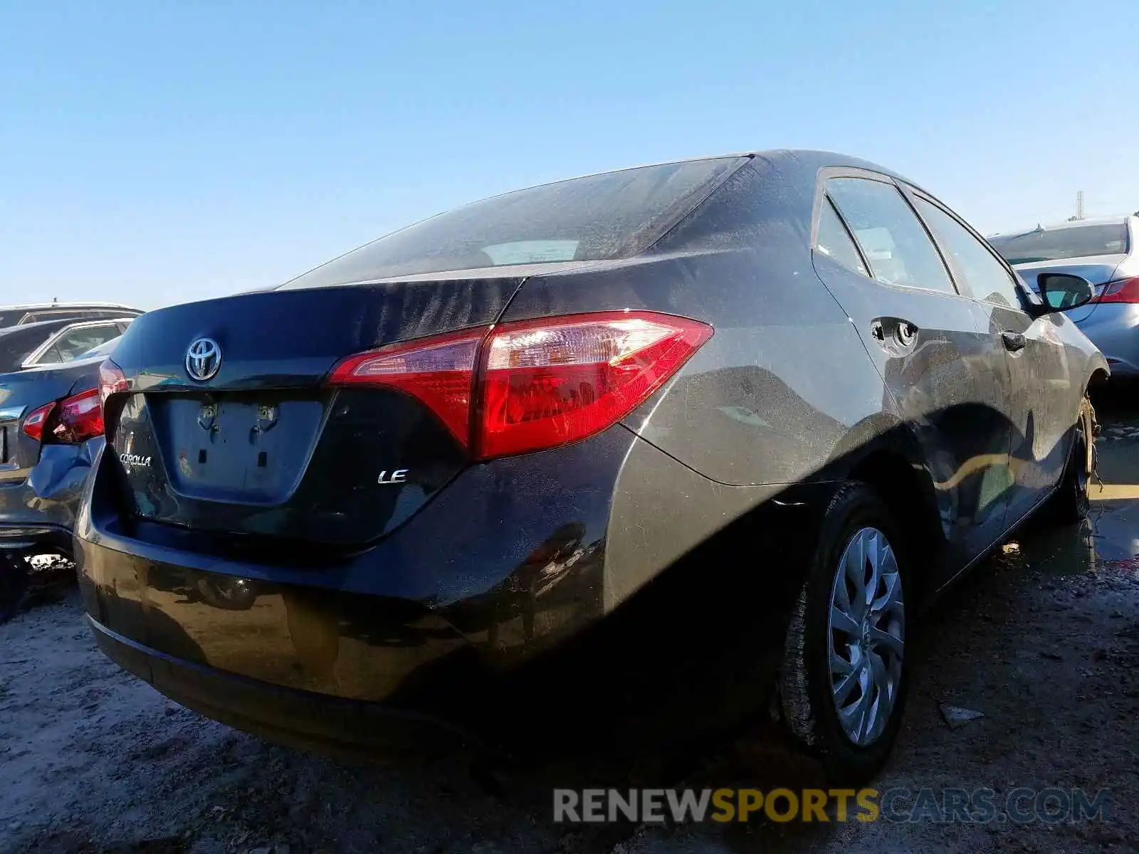 4 Photograph of a damaged car 5YFBURHE7KP897957 TOYOTA COROLLA 2019