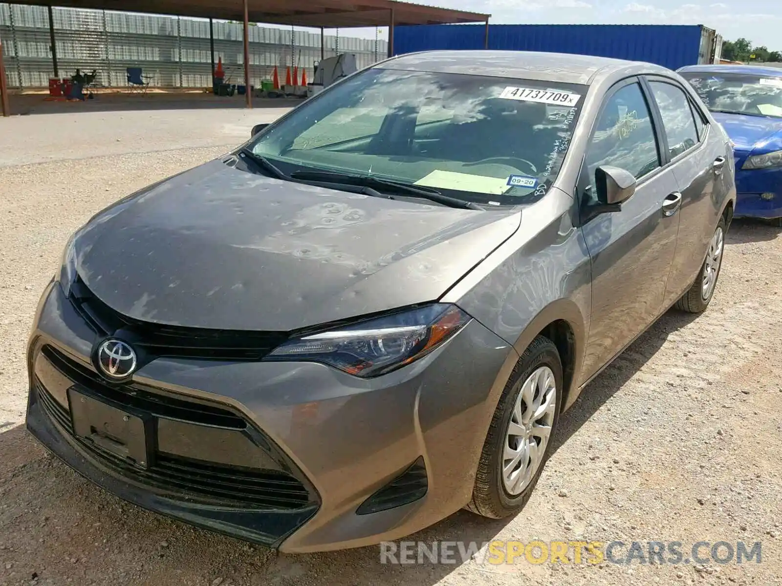 2 Photograph of a damaged car 5YFBURHE7KP898011 TOYOTA COROLLA 2019