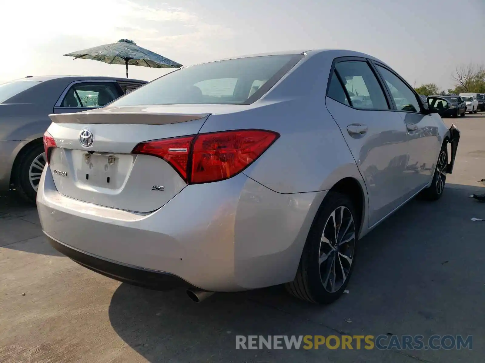 4 Photograph of a damaged car 5YFBURHE7KP898266 TOYOTA COROLLA 2019