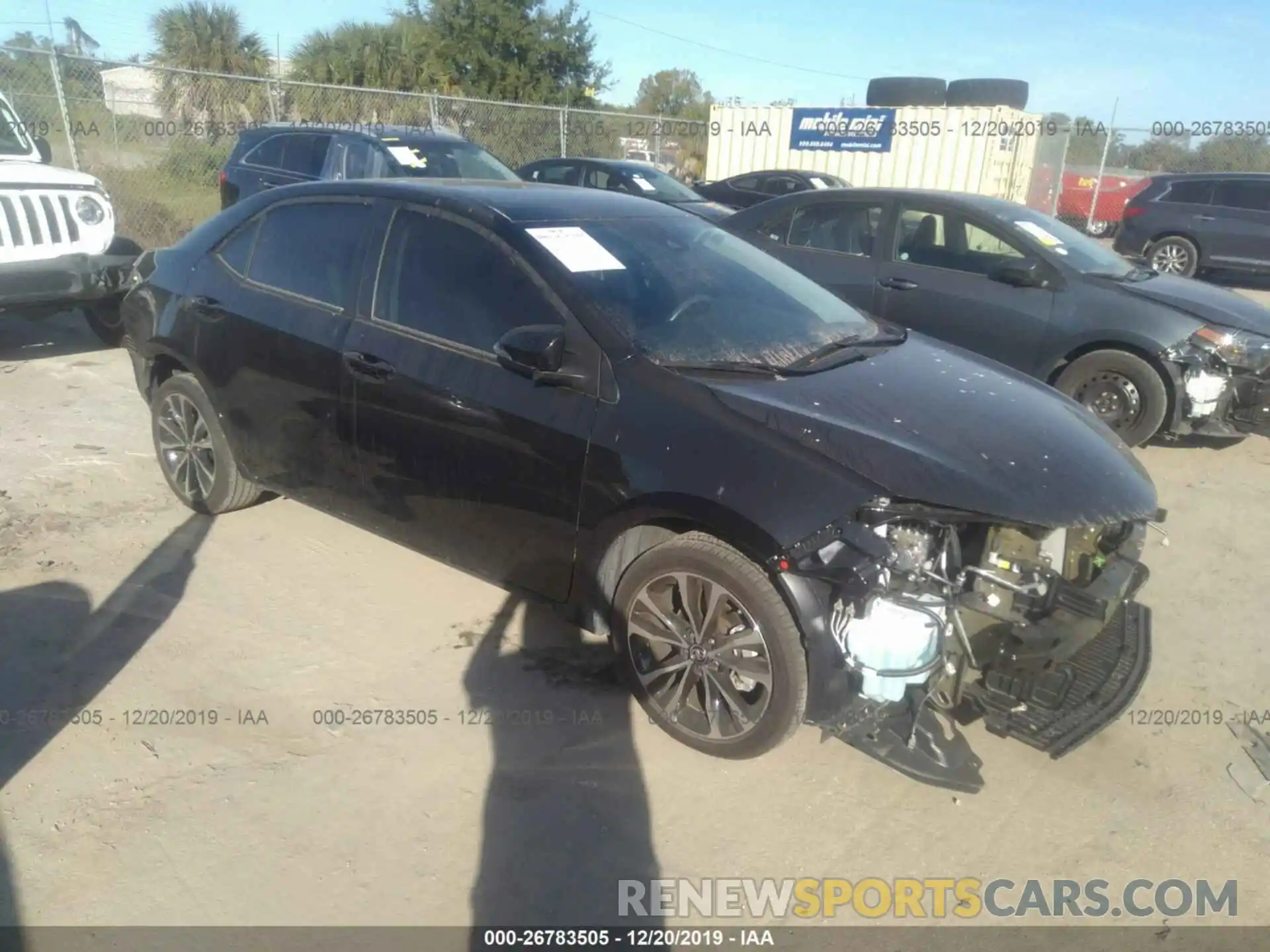 1 Photograph of a damaged car 5YFBURHE7KP898509 TOYOTA COROLLA 2019