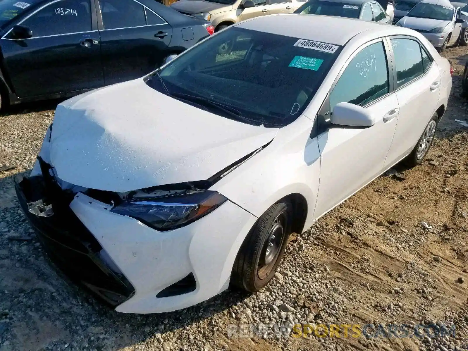 2 Фотография поврежденного автомобиля 5YFBURHE7KP898526 TOYOTA COROLLA 2019