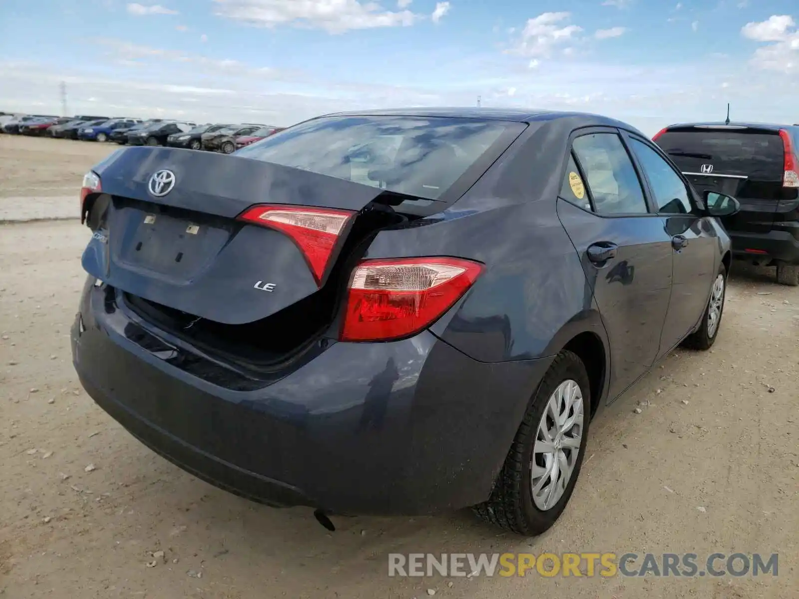 4 Photograph of a damaged car 5YFBURHE7KP898560 TOYOTA COROLLA 2019