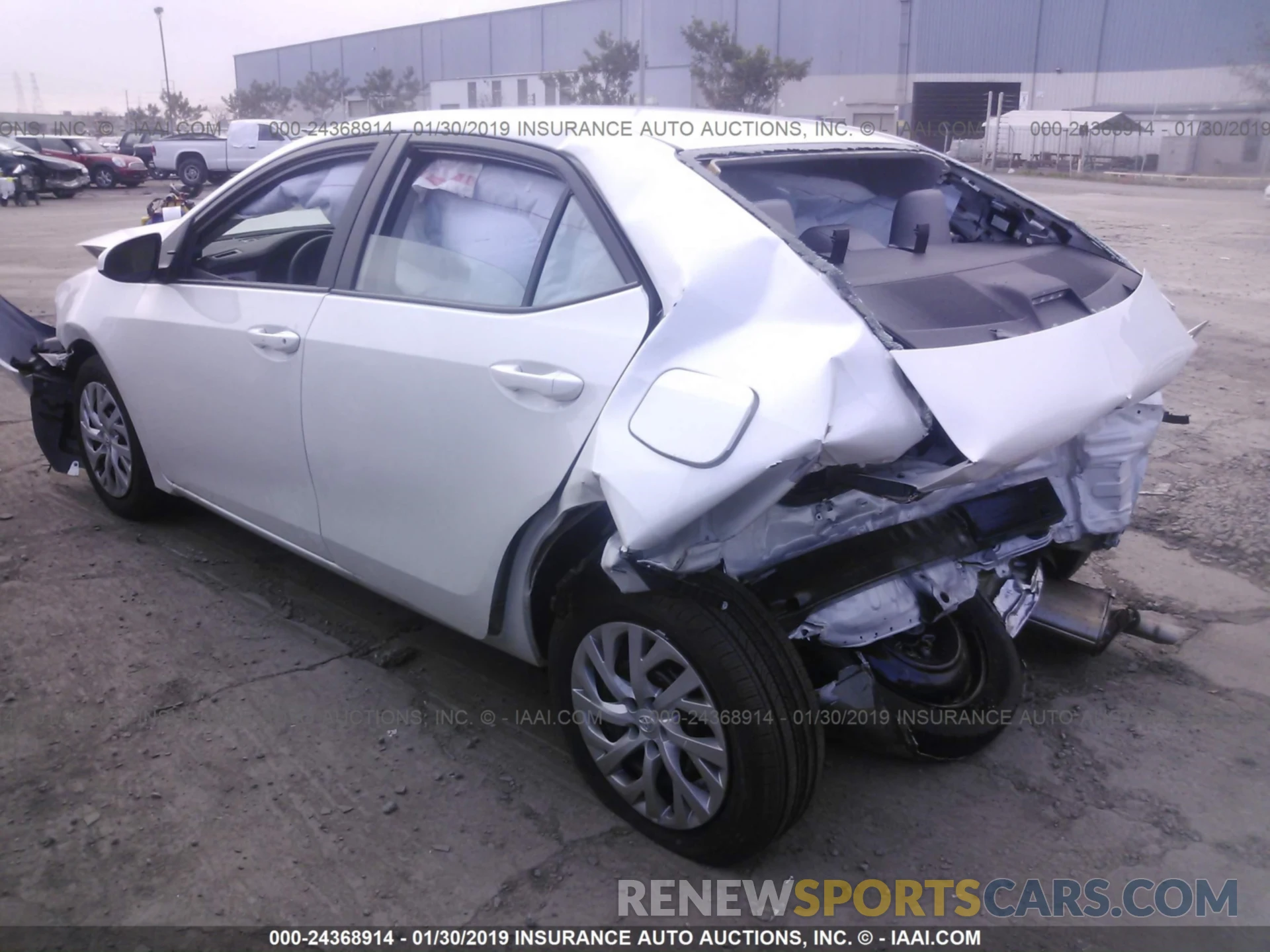 3 Photograph of a damaged car 5YFBURHE7KP898638 TOYOTA COROLLA 2019