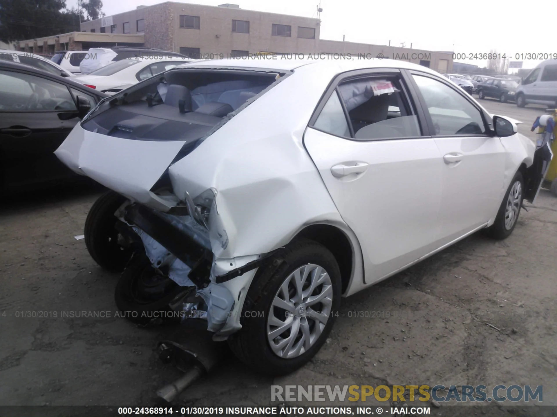 4 Photograph of a damaged car 5YFBURHE7KP898638 TOYOTA COROLLA 2019