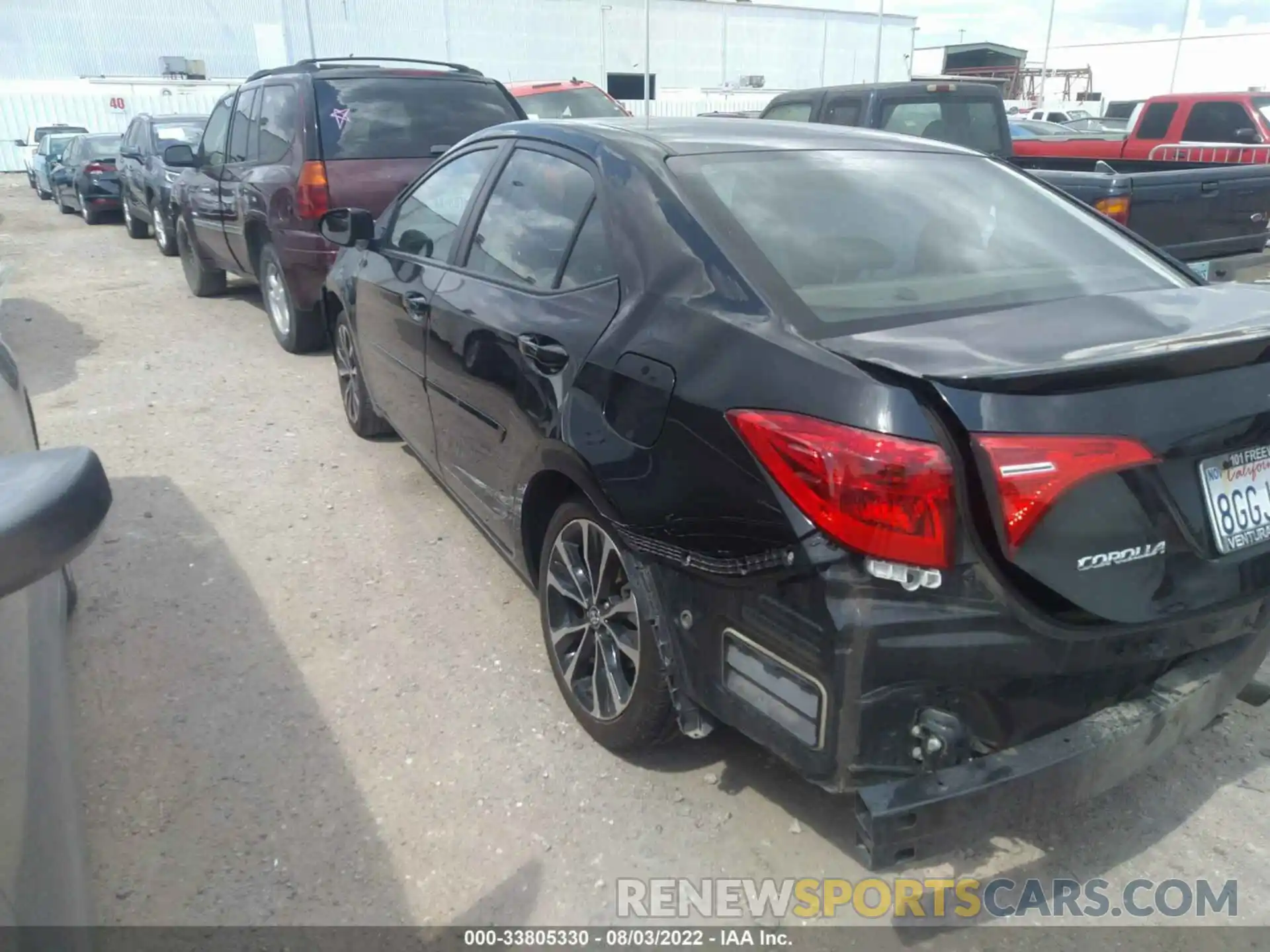 3 Photograph of a damaged car 5YFBURHE7KP899255 TOYOTA COROLLA 2019