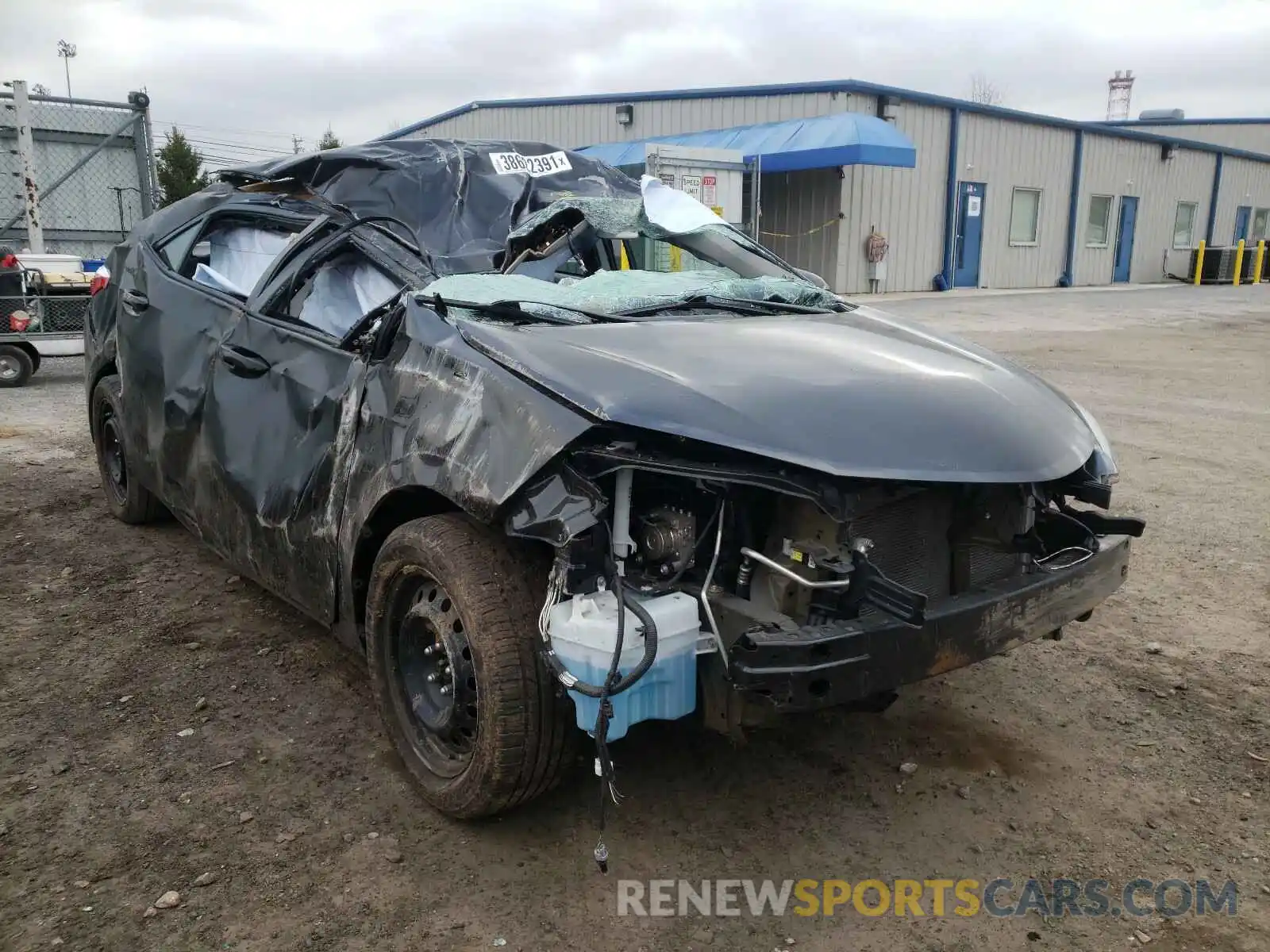 1 Photograph of a damaged car 5YFBURHE7KP899482 TOYOTA COROLLA 2019