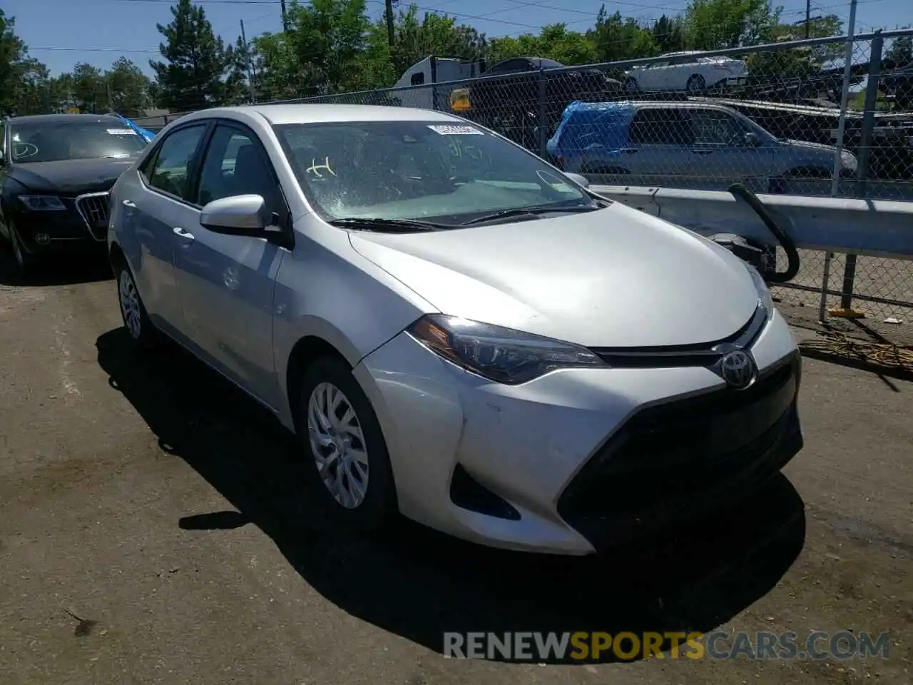 1 Photograph of a damaged car 5YFBURHE7KP899532 TOYOTA COROLLA 2019