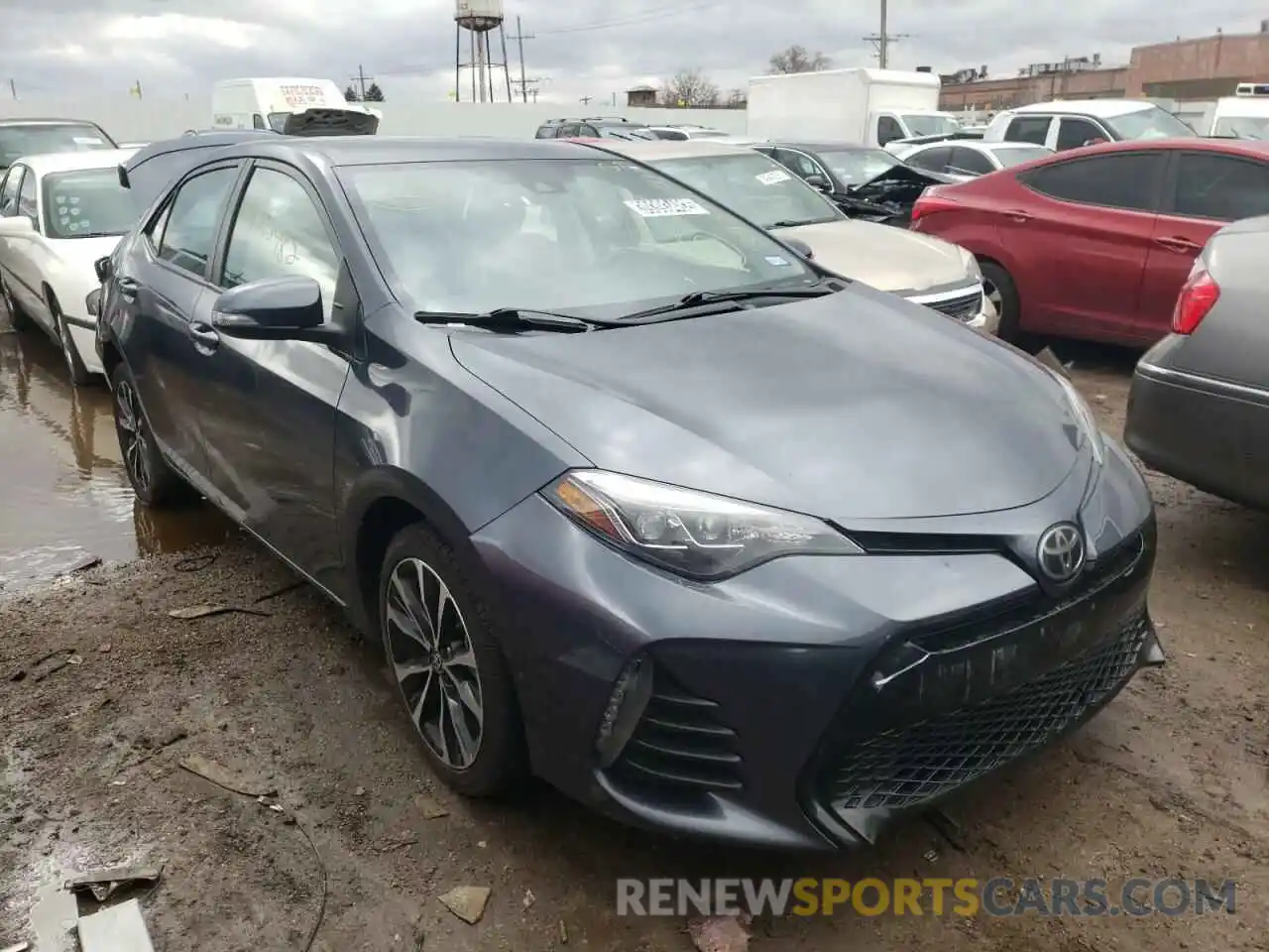 1 Photograph of a damaged car 5YFBURHE7KP899899 TOYOTA COROLLA 2019