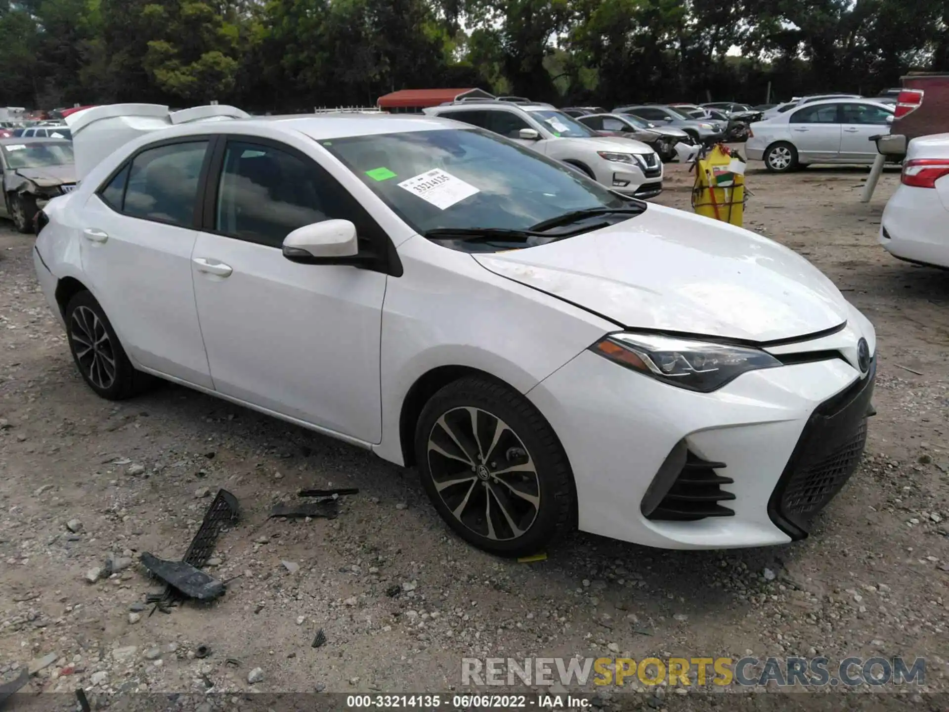 1 Photograph of a damaged car 5YFBURHE7KP900761 TOYOTA COROLLA 2019