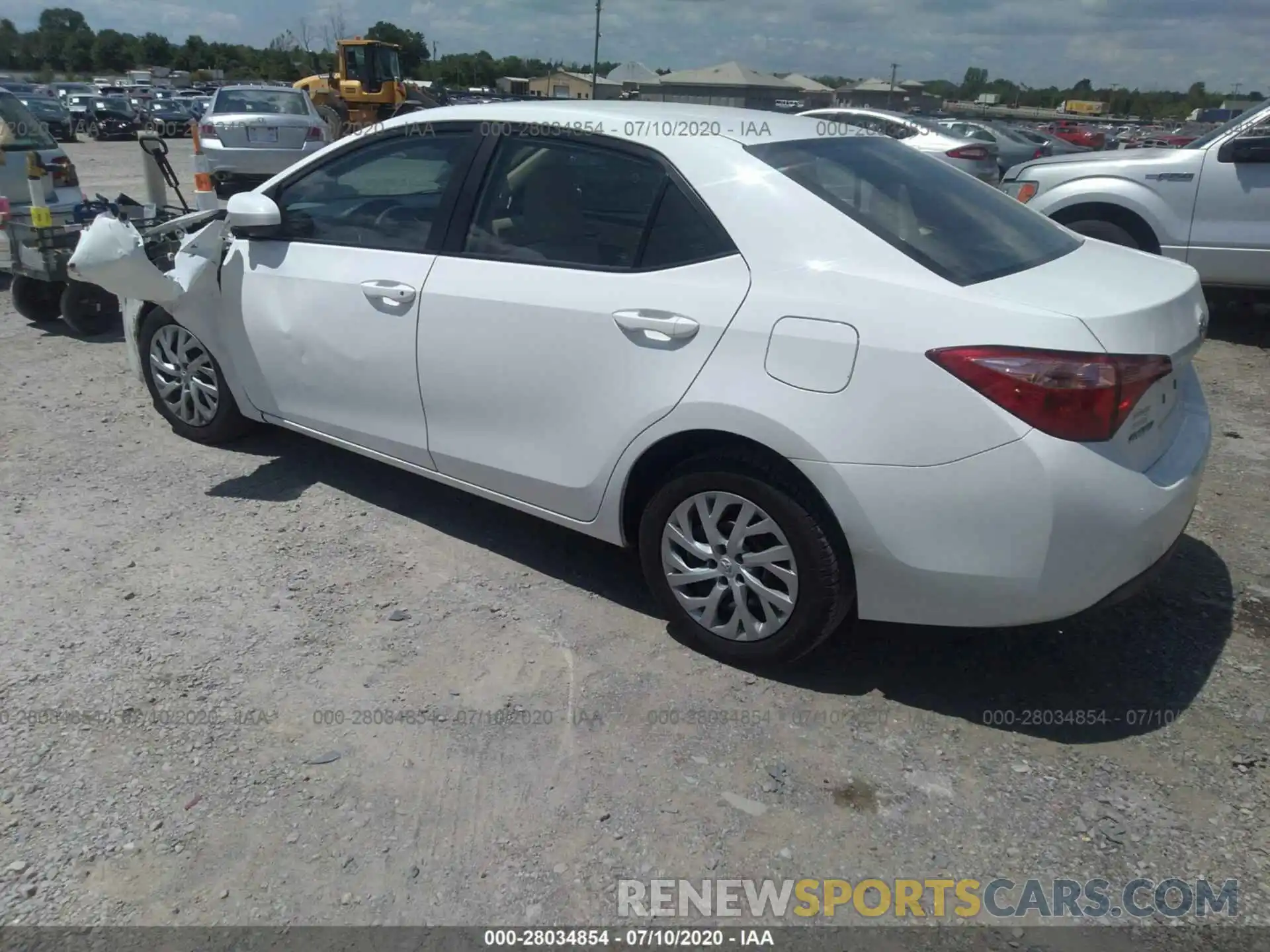 3 Photograph of a damaged car 5YFBURHE7KP900775 TOYOTA COROLLA 2019