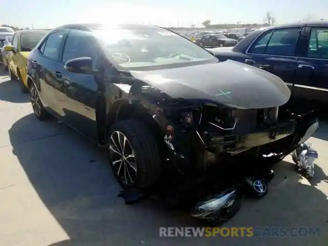 1 Photograph of a damaged car 5YFBURHE7KP901733 TOYOTA COROLLA 2019