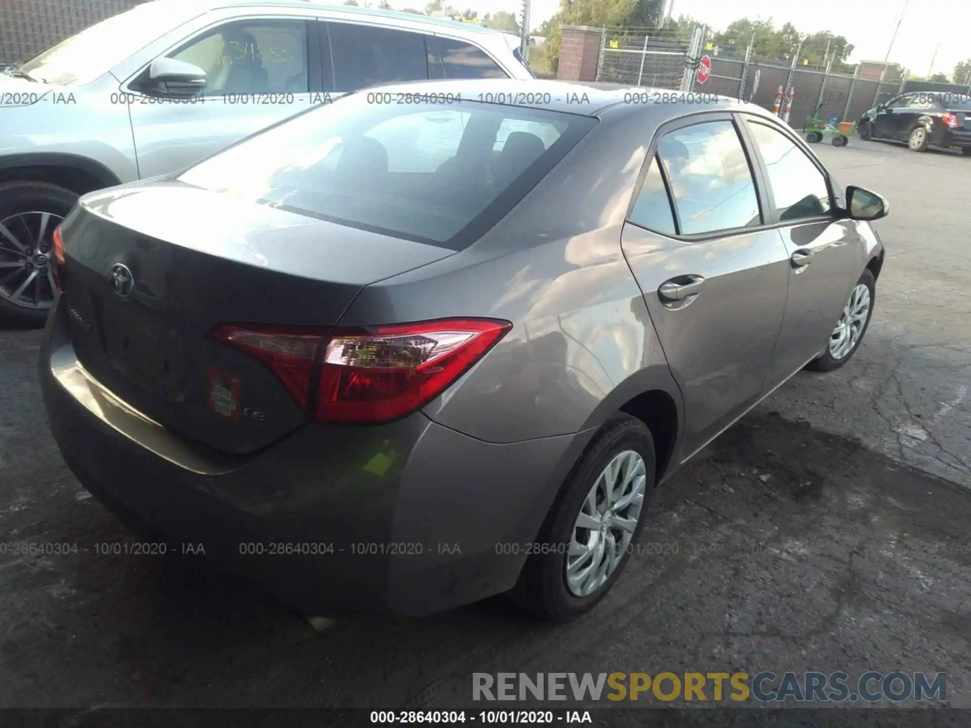 4 Photograph of a damaged car 5YFBURHE7KP902171 TOYOTA COROLLA 2019