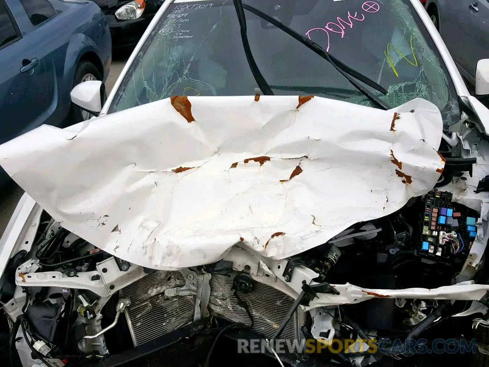 7 Photograph of a damaged car 5YFBURHE7KP902333 TOYOTA COROLLA 2019