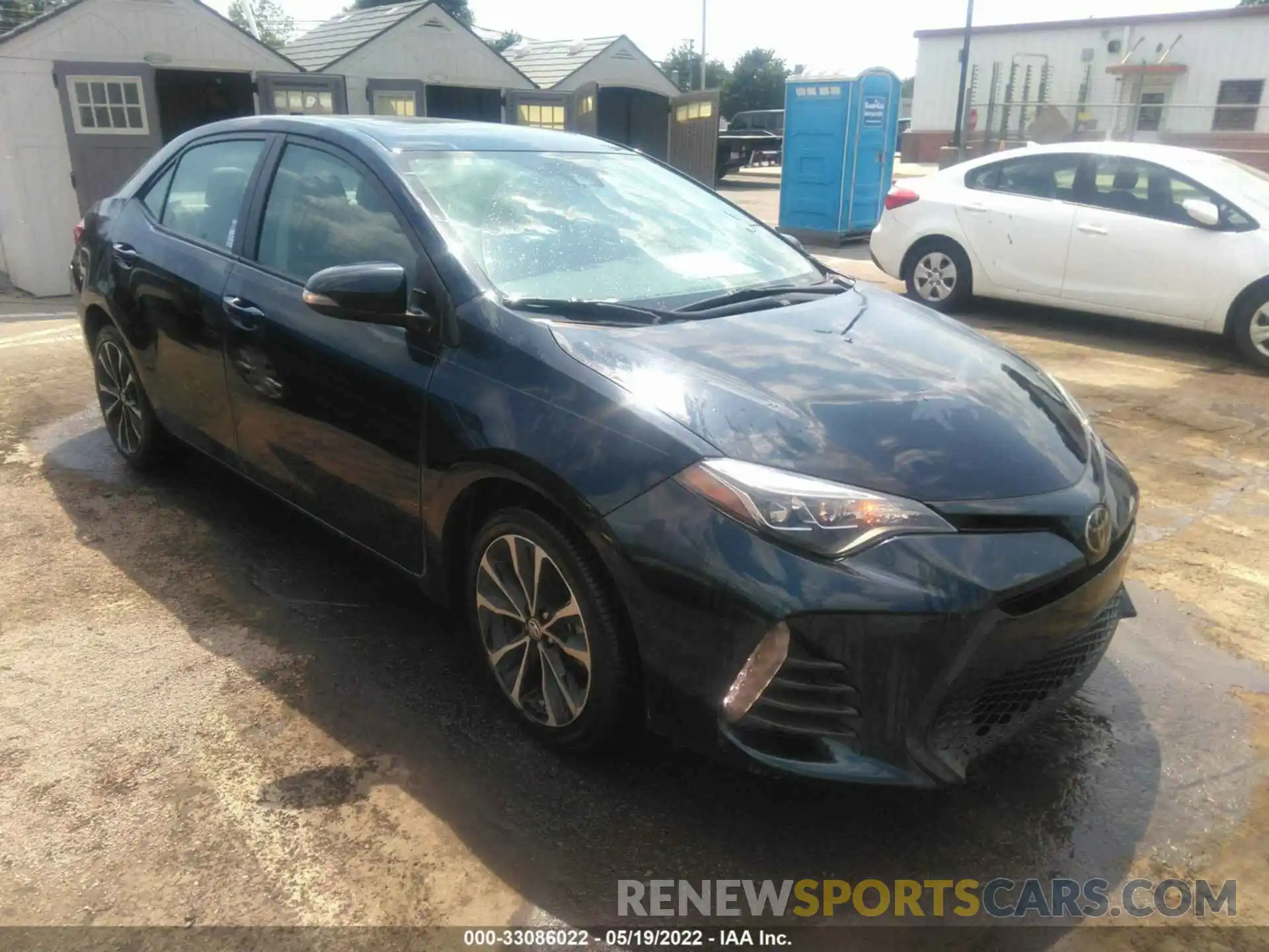 1 Photograph of a damaged car 5YFBURHE7KP902400 TOYOTA COROLLA 2019