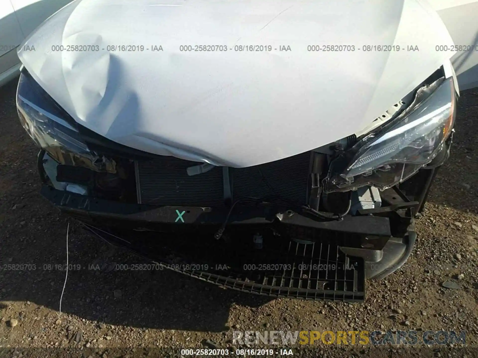 10 Photograph of a damaged car 5YFBURHE7KP902414 TOYOTA COROLLA 2019