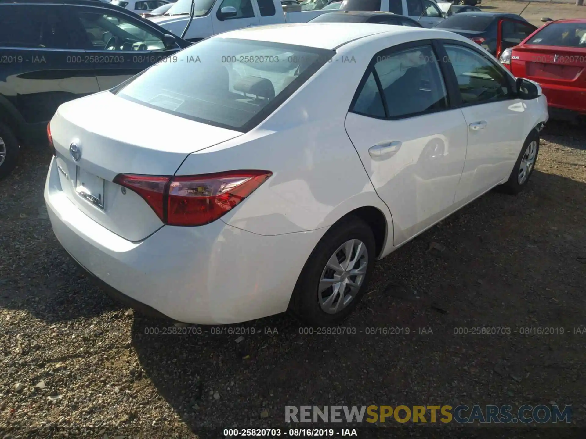 4 Photograph of a damaged car 5YFBURHE7KP902414 TOYOTA COROLLA 2019