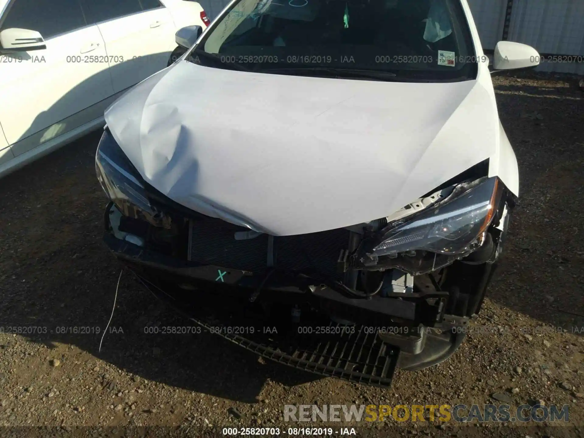 6 Photograph of a damaged car 5YFBURHE7KP902414 TOYOTA COROLLA 2019