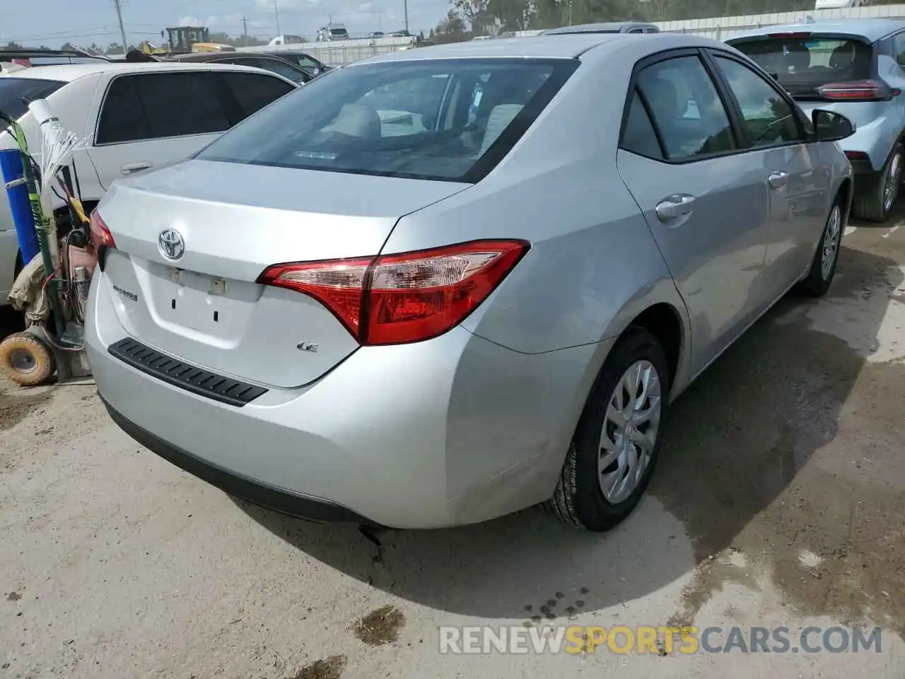 3 Photograph of a damaged car 5YFBURHE7KP902655 TOYOTA COROLLA 2019