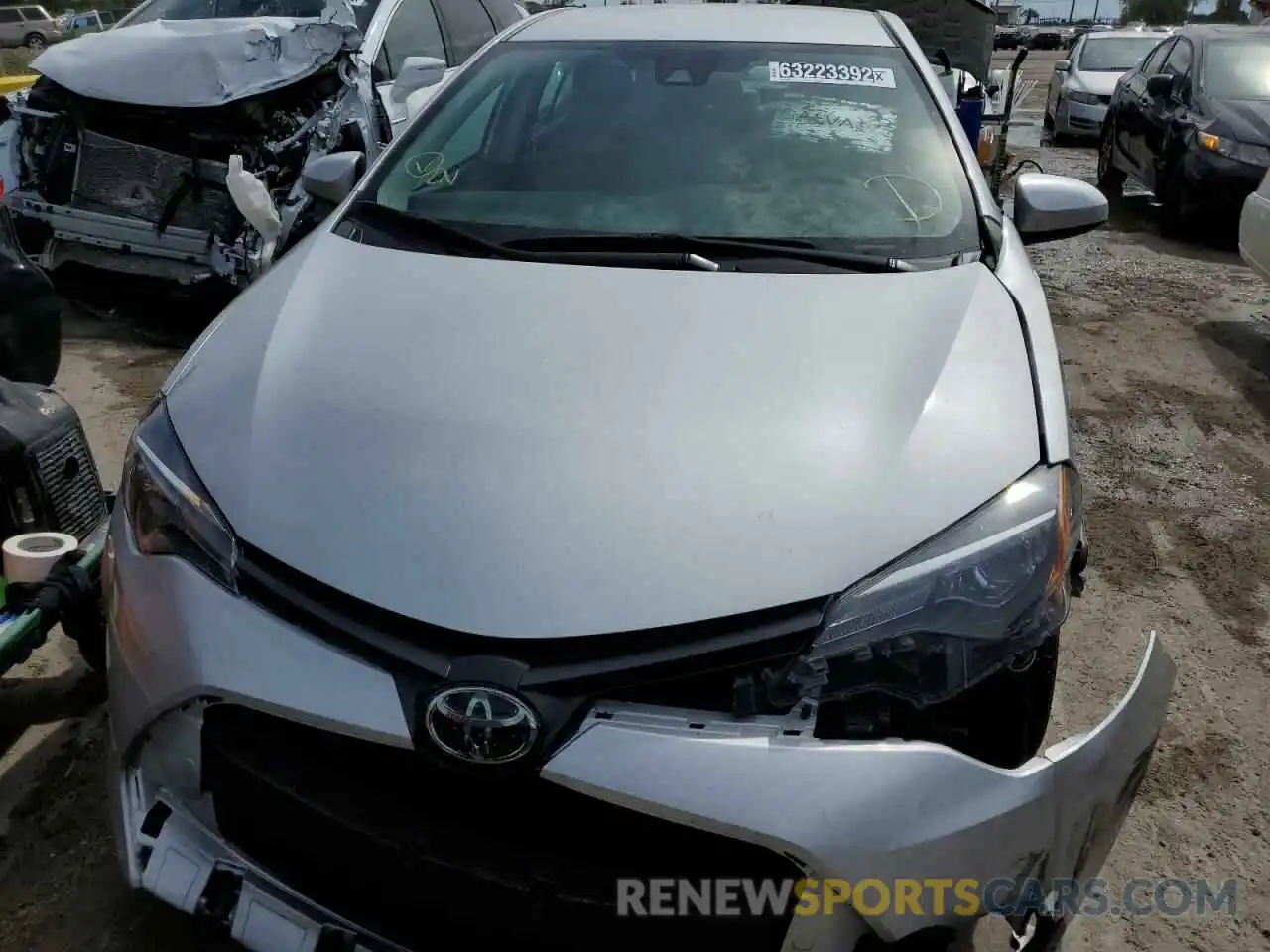 5 Photograph of a damaged car 5YFBURHE7KP902655 TOYOTA COROLLA 2019