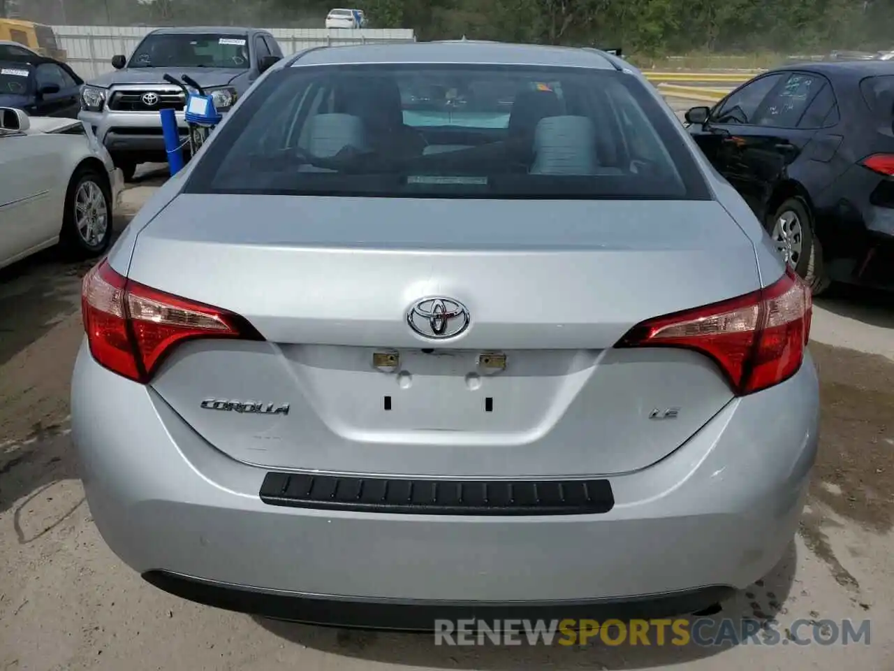 6 Photograph of a damaged car 5YFBURHE7KP902655 TOYOTA COROLLA 2019