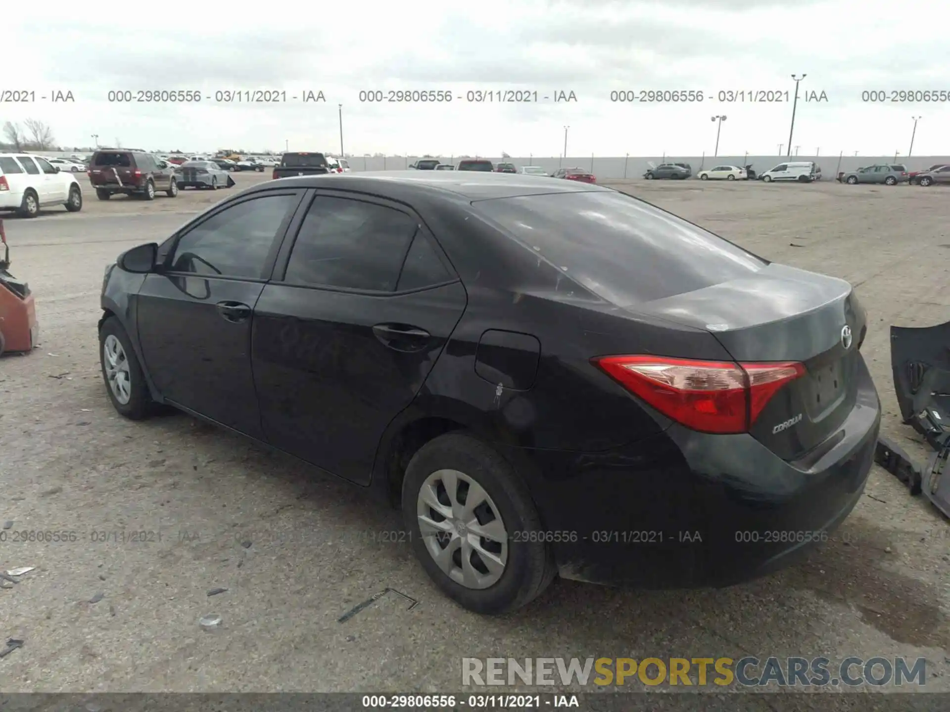 3 Photograph of a damaged car 5YFBURHE7KP902686 TOYOTA COROLLA 2019