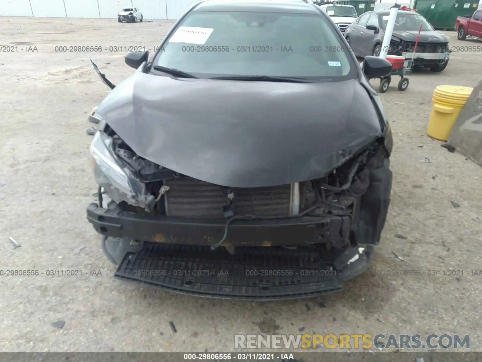 6 Photograph of a damaged car 5YFBURHE7KP902686 TOYOTA COROLLA 2019