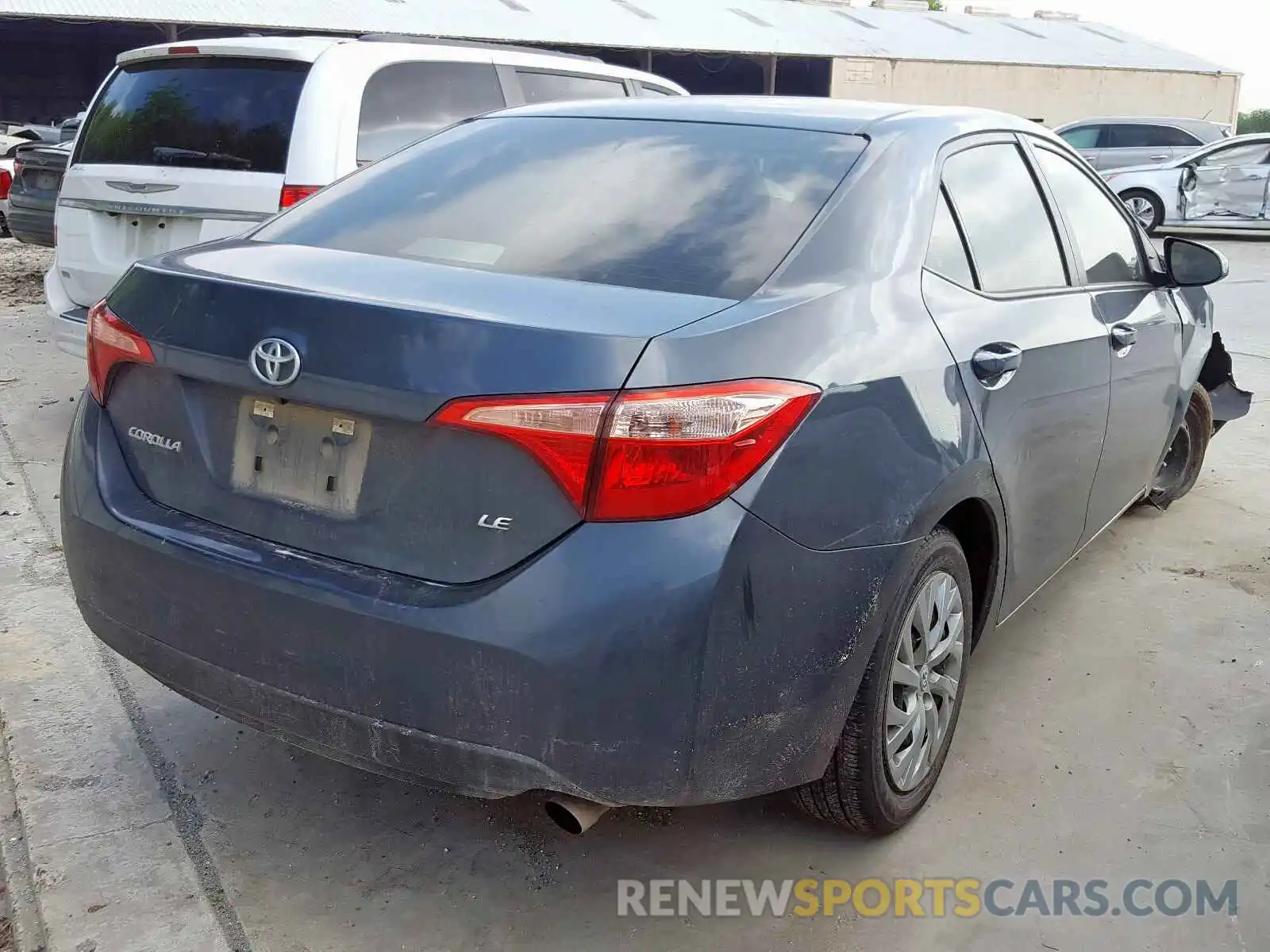 4 Photograph of a damaged car 5YFBURHE7KP903482 TOYOTA COROLLA 2019