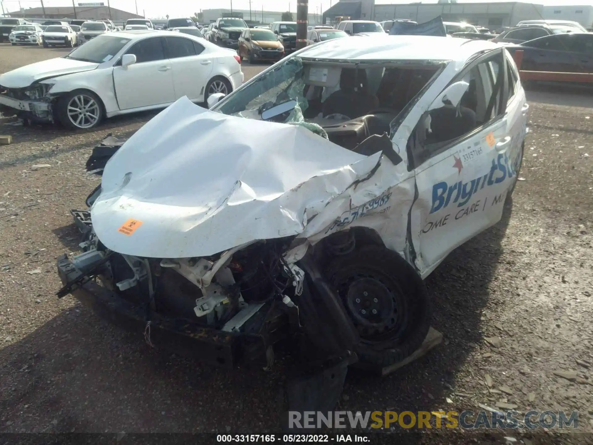 6 Photograph of a damaged car 5YFBURHE7KP903515 TOYOTA COROLLA 2019