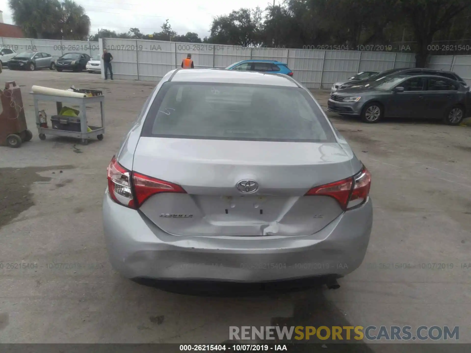 6 Photograph of a damaged car 5YFBURHE7KP903529 TOYOTA COROLLA 2019