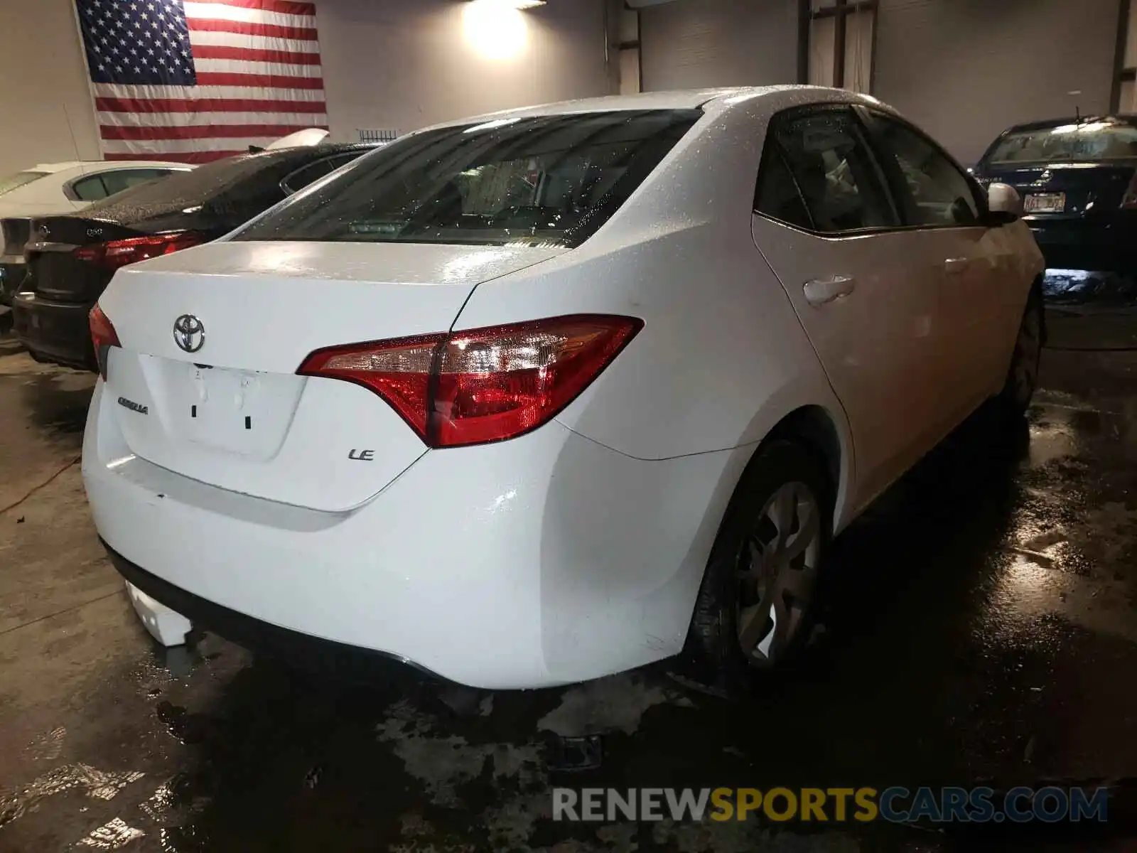 4 Photograph of a damaged car 5YFBURHE7KP903837 TOYOTA COROLLA 2019