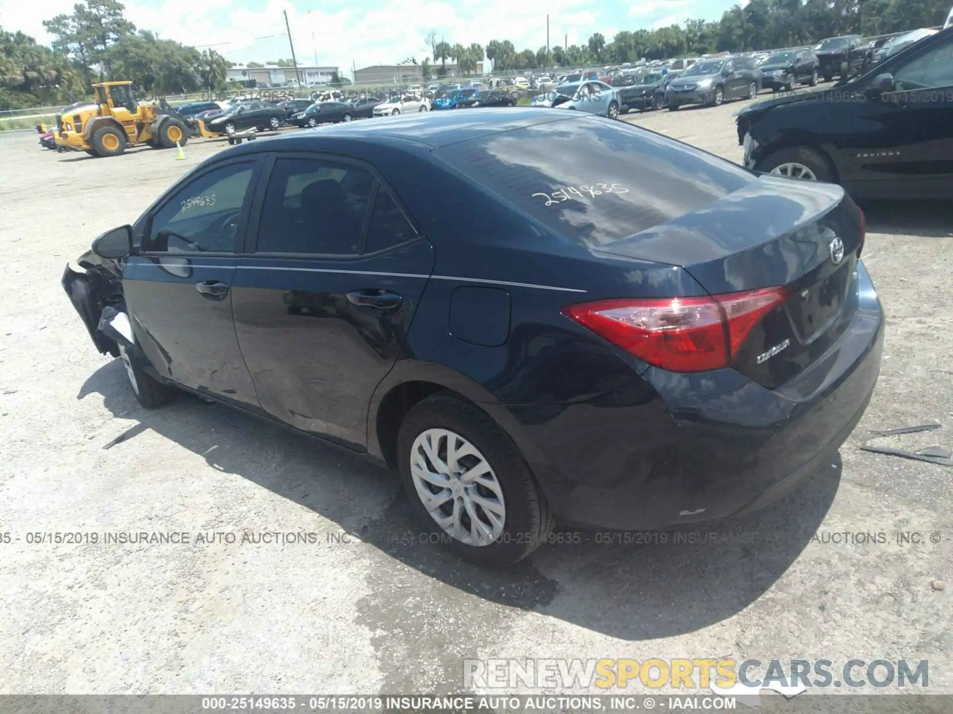 3 Photograph of a damaged car 5YFBURHE7KP903949 TOYOTA COROLLA 2019