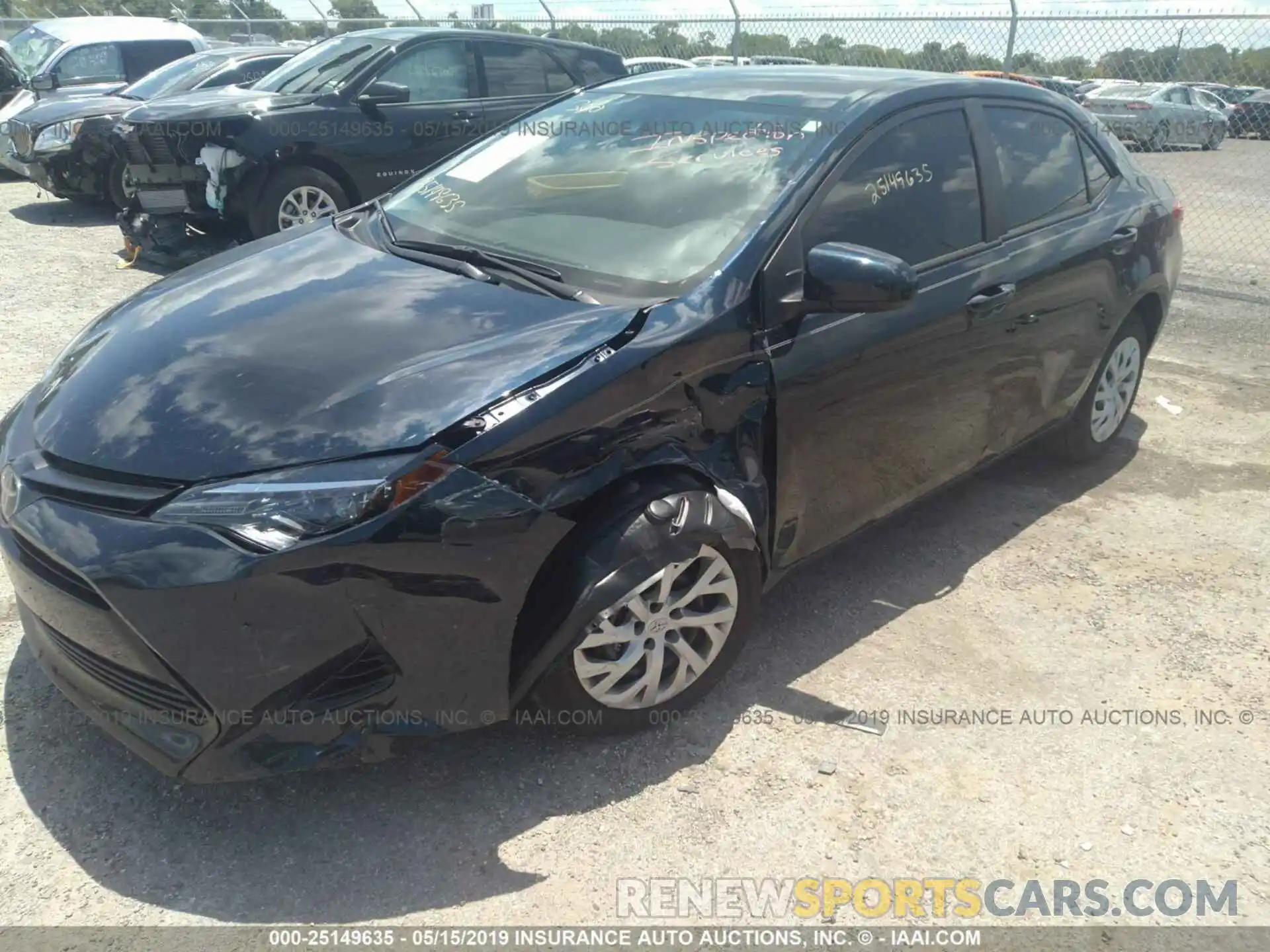 6 Photograph of a damaged car 5YFBURHE7KP903949 TOYOTA COROLLA 2019