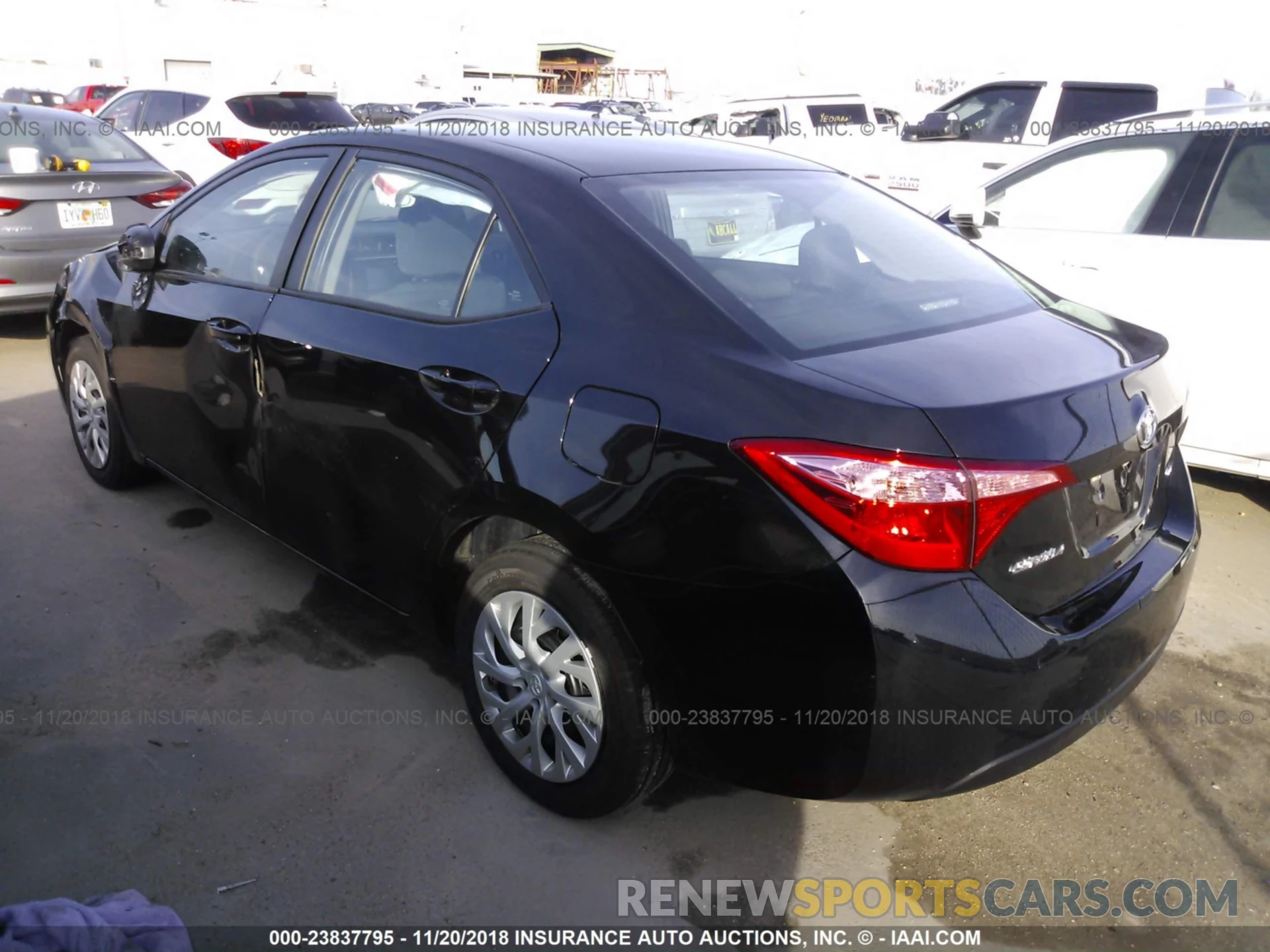 3 Photograph of a damaged car 5YFBURHE7KP905362 Toyota Corolla 2019