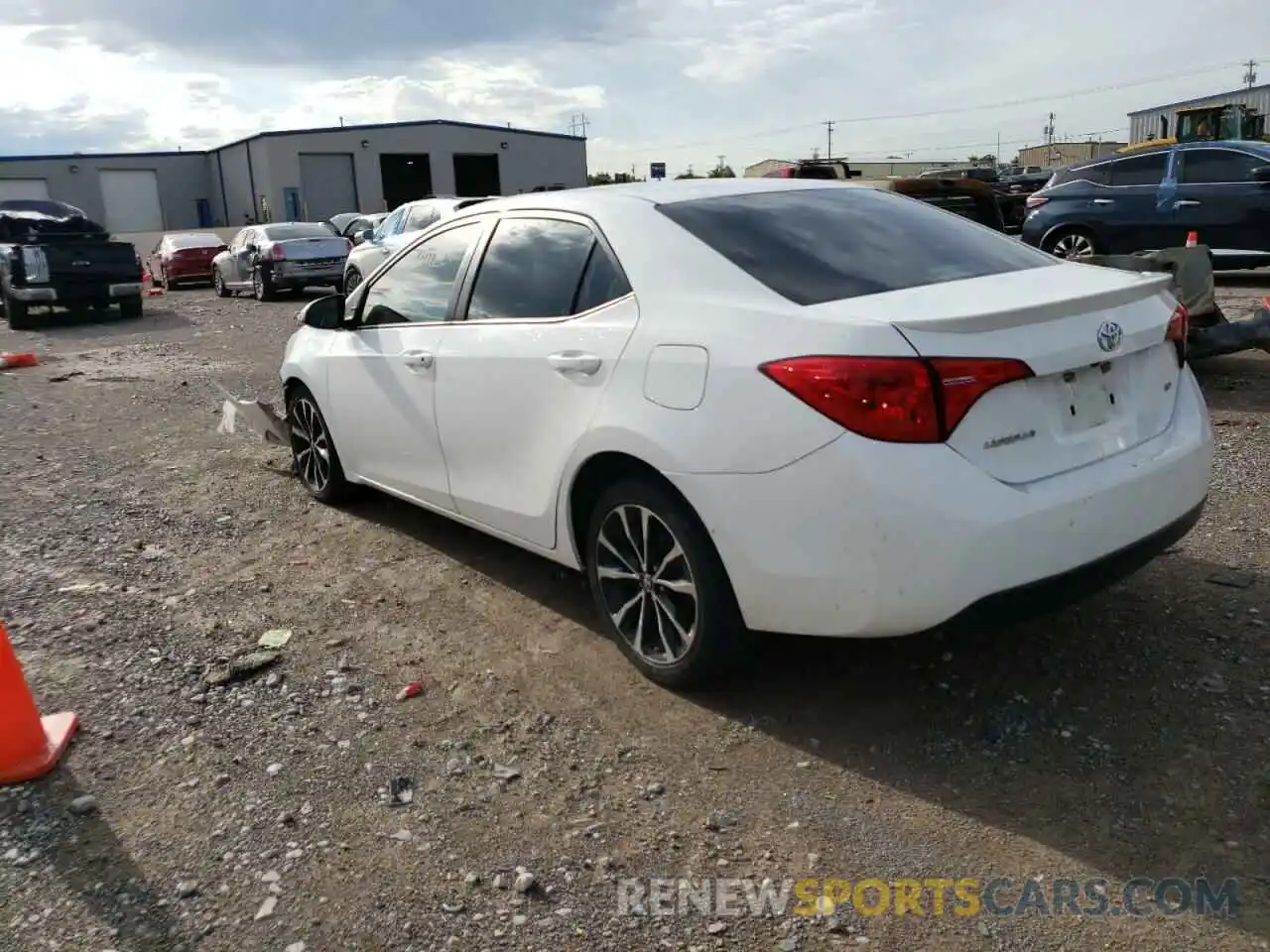 3 Photograph of a damaged car 5YFBURHE7KP905720 TOYOTA COROLLA 2019