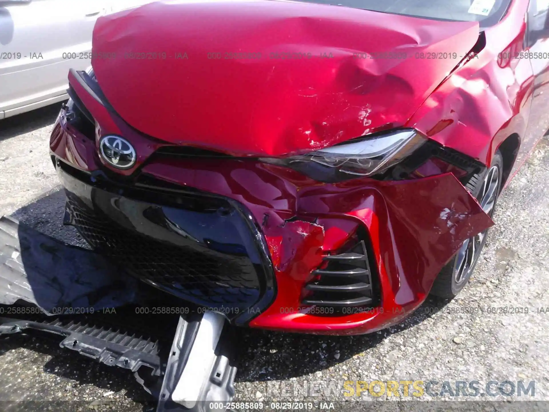 6 Photograph of a damaged car 5YFBURHE7KP905734 TOYOTA COROLLA 2019