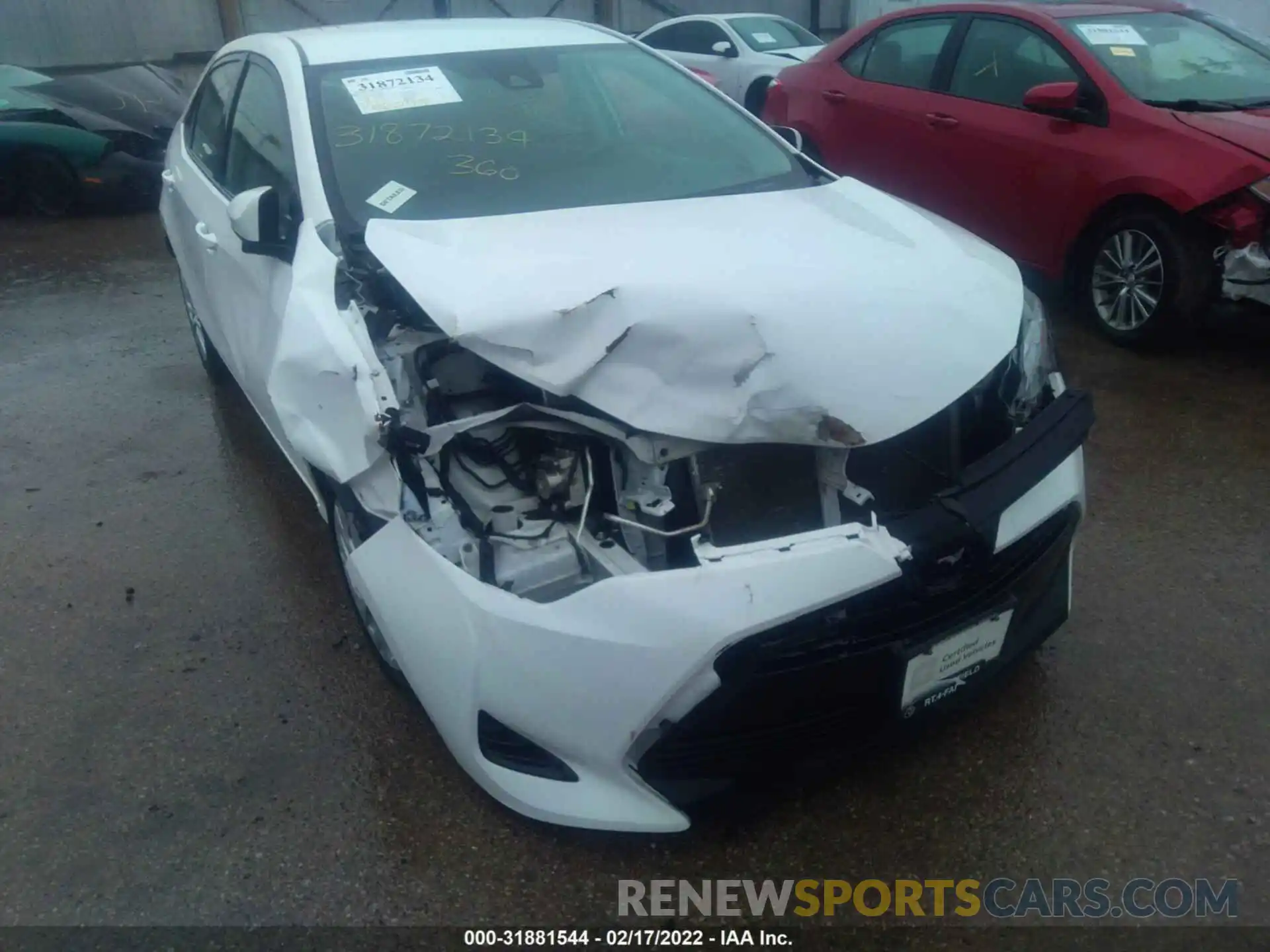 6 Photograph of a damaged car 5YFBURHE7KP906379 TOYOTA COROLLA 2019